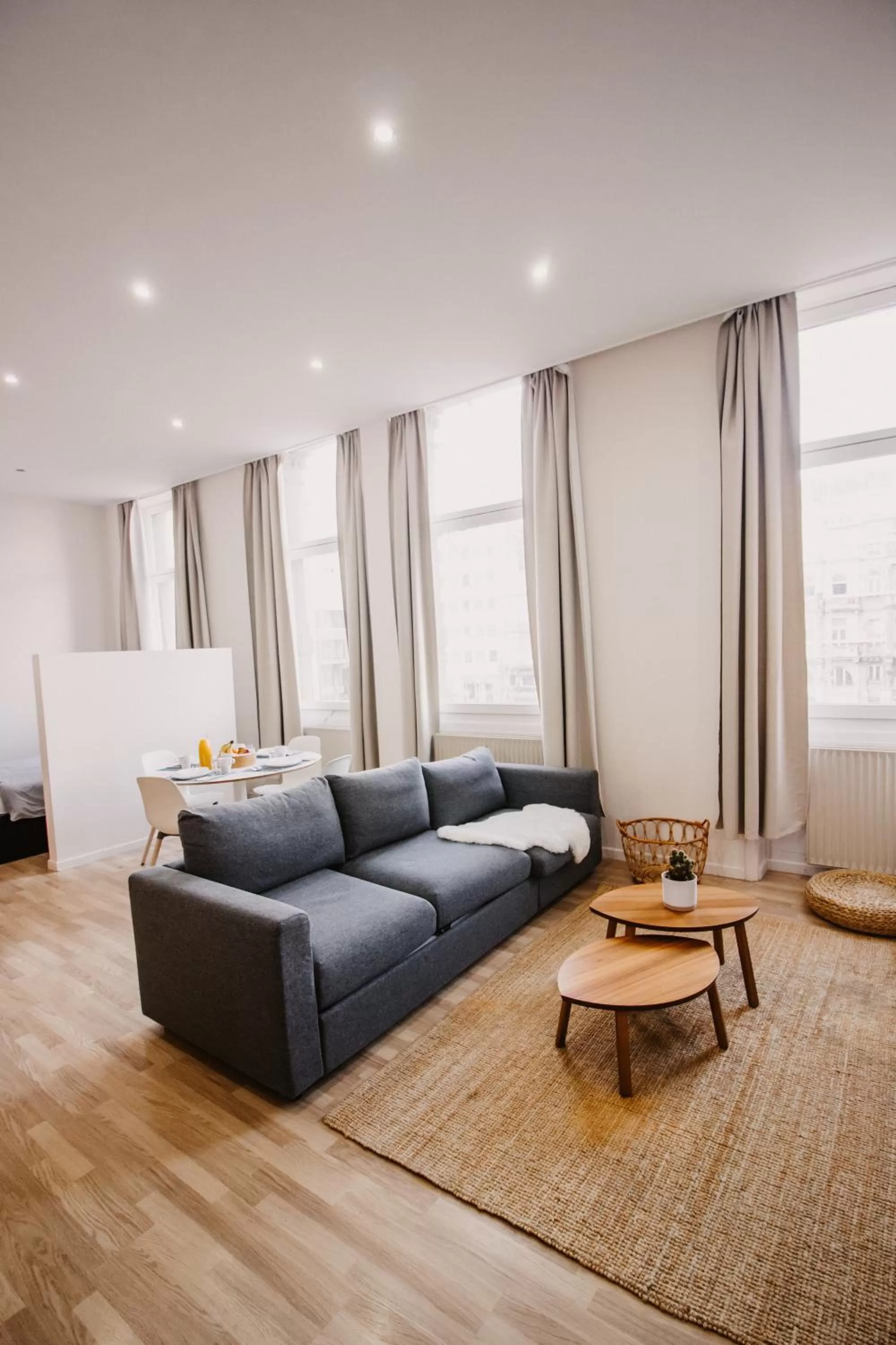 Living room in Central and Cozy in Brussels