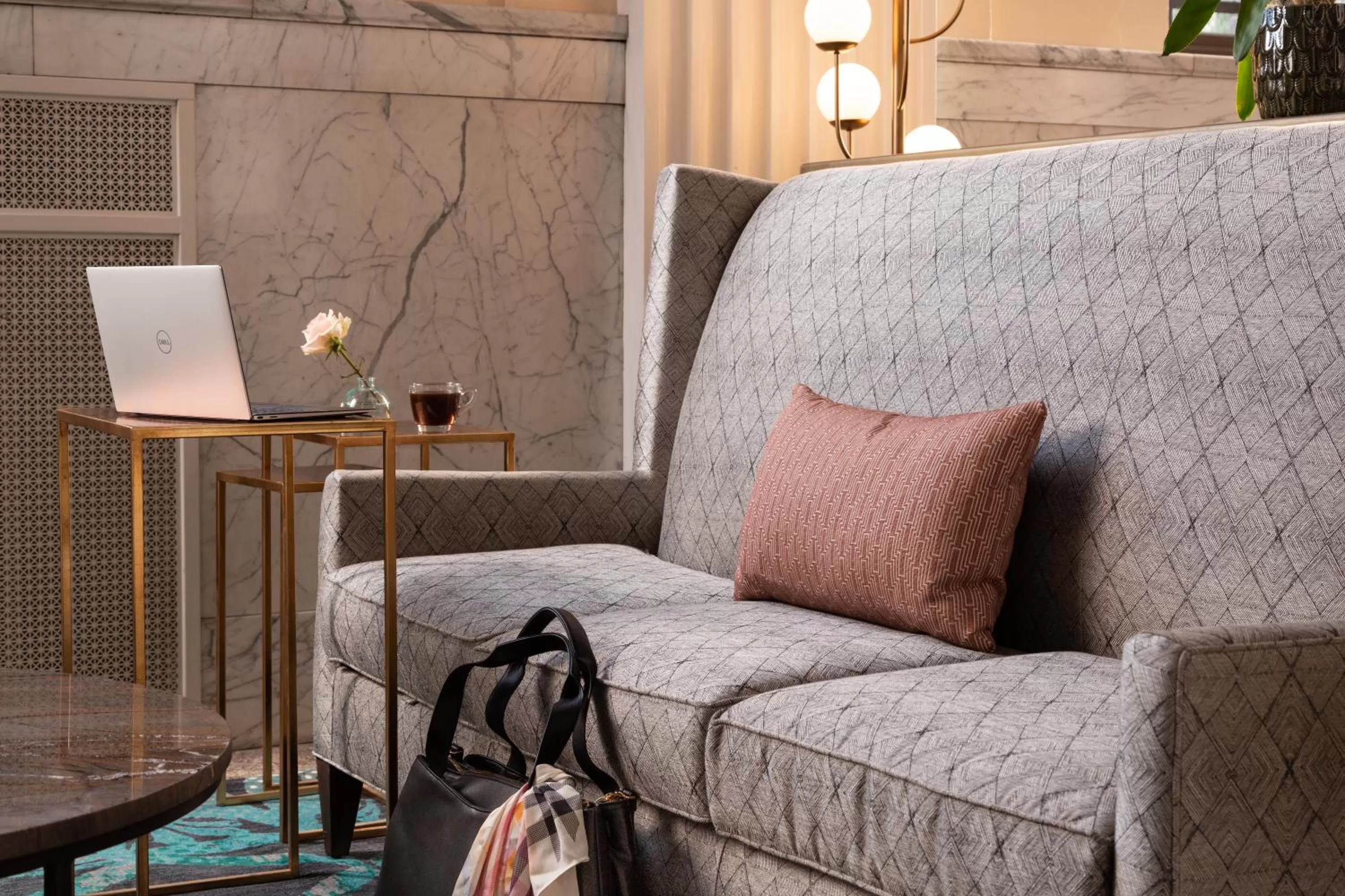 Seating area in The Liberty Trust