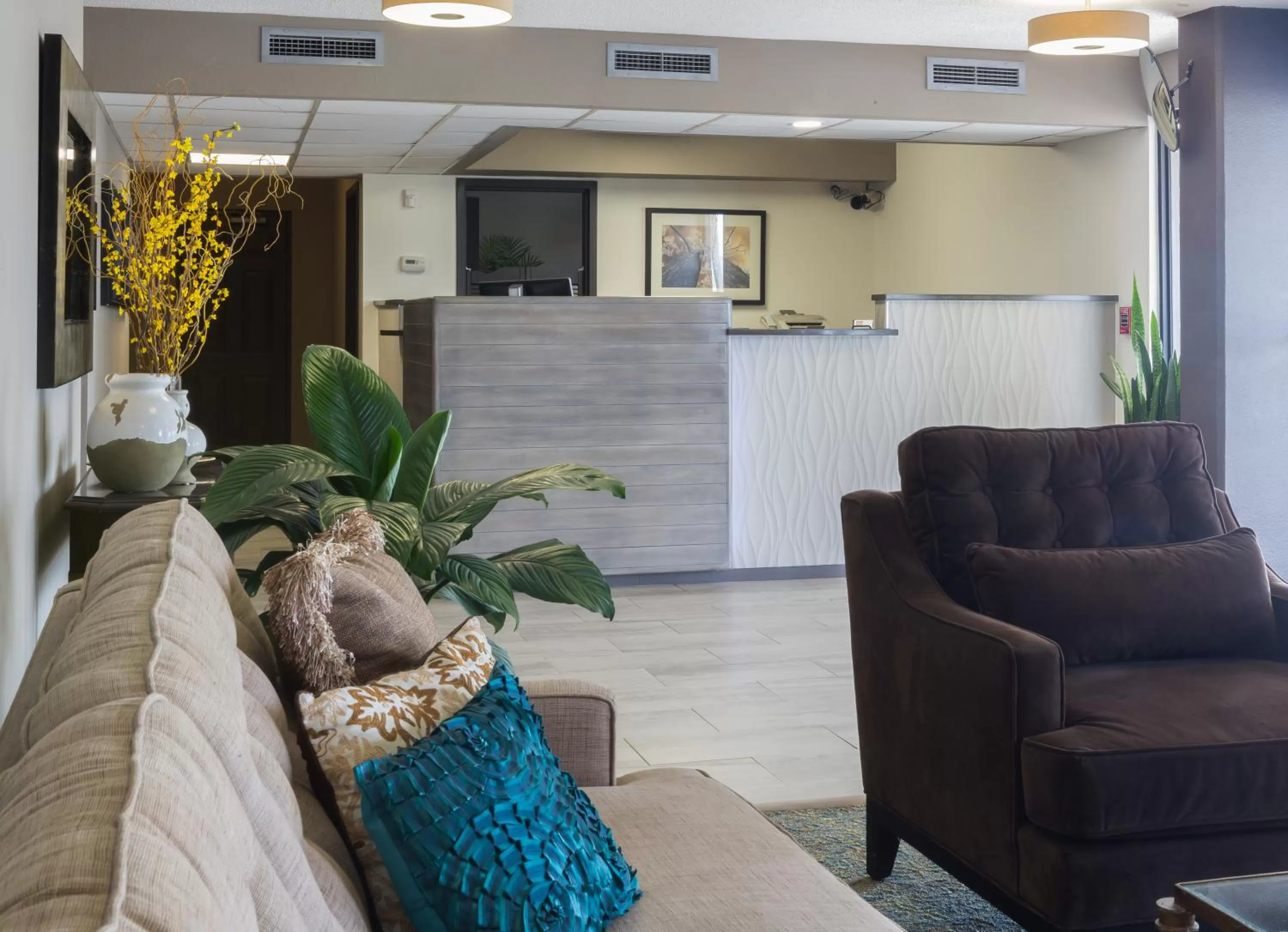 Lobby or reception in Marina Inn & Suites Chalmette-New Orleans