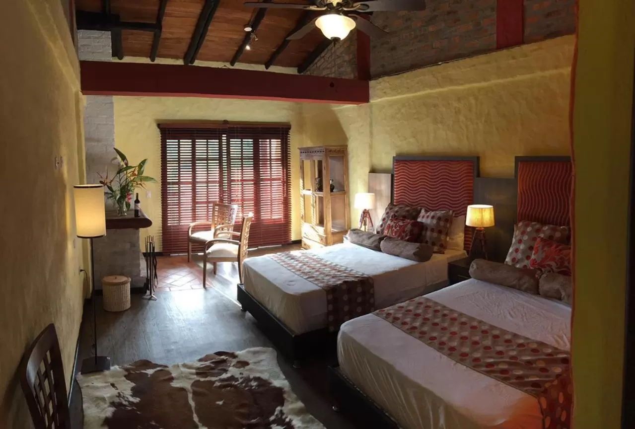 Bed in Monasterio San Agustín, Colombia