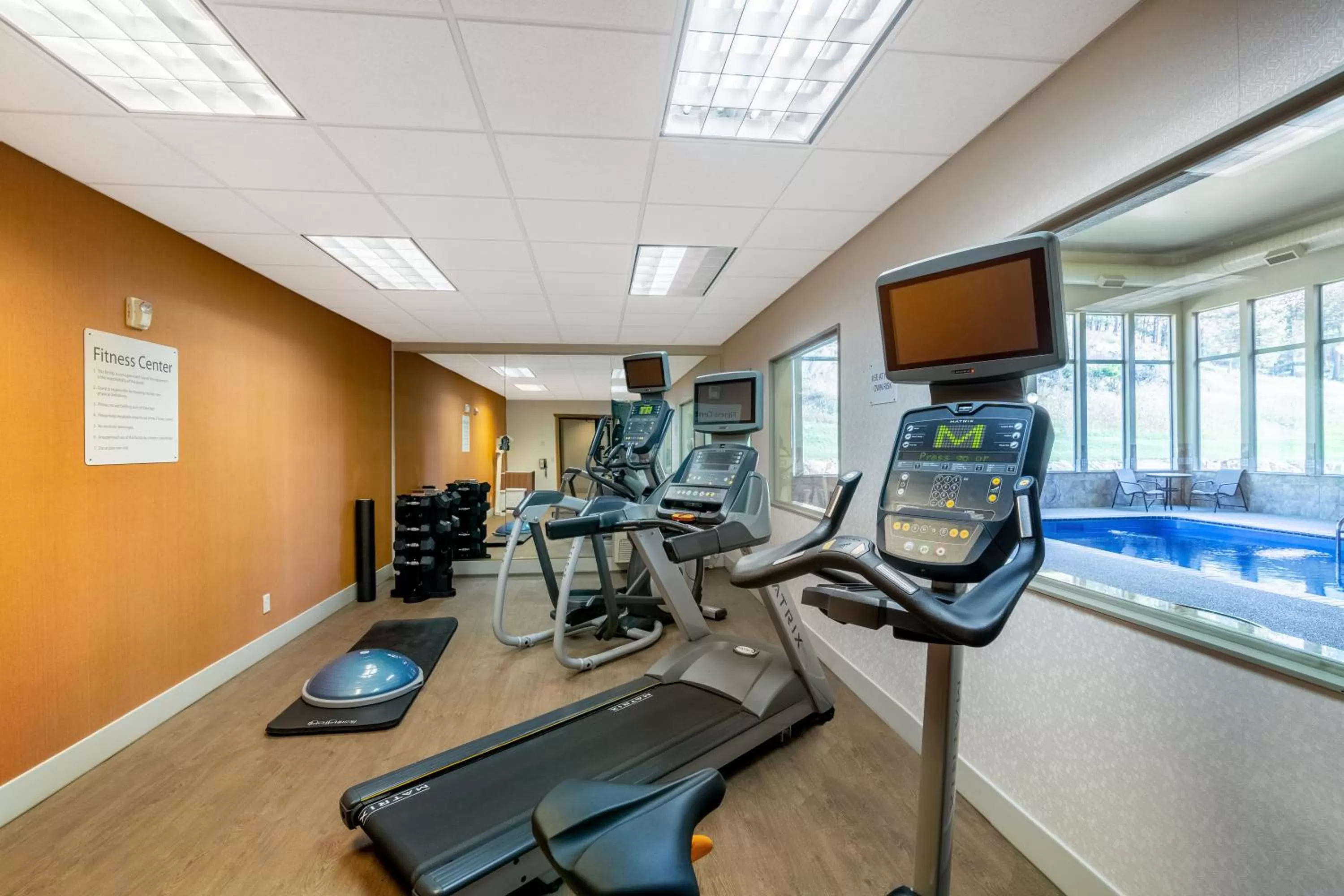 Fitness centre/facilities in Holiday Inn Express & Suites Custer-Mt Rushmore