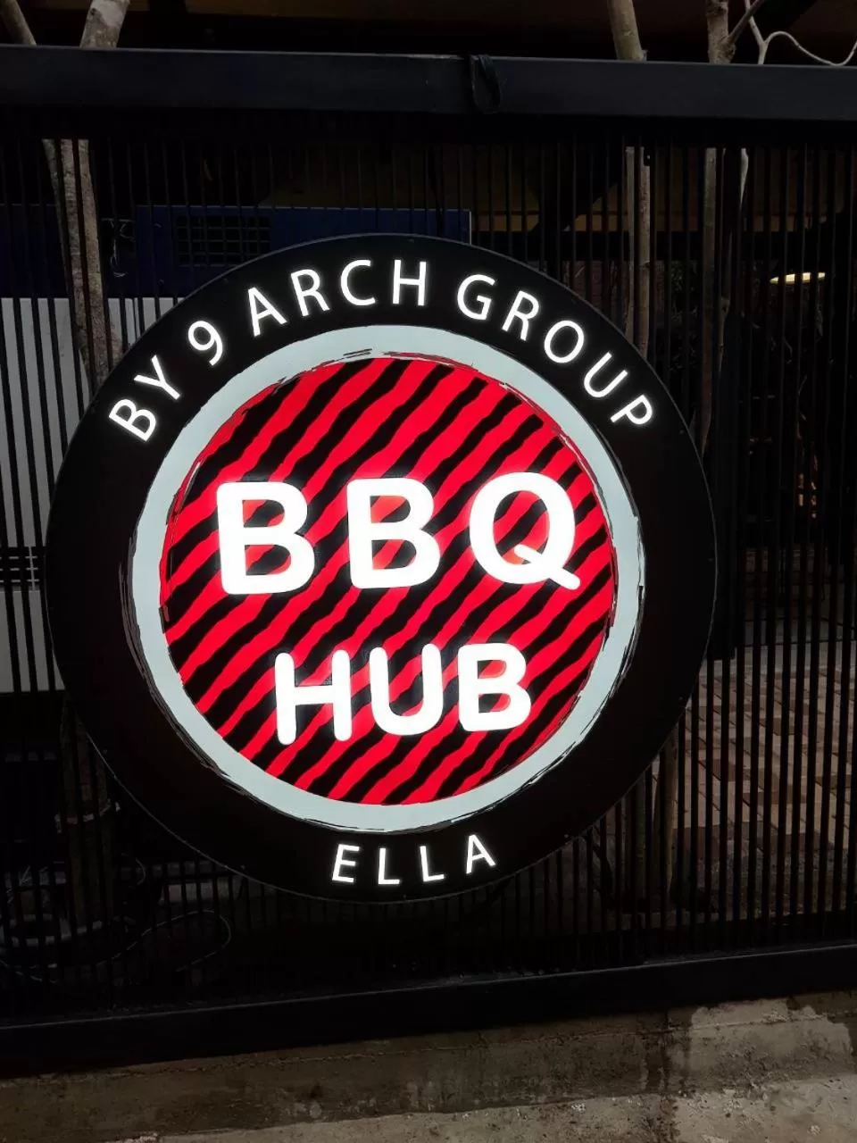 Property logo or sign in BBQ HUB Ella