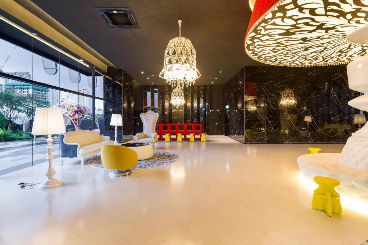 Seating area in Arte Mont Kiara Hotel Suite