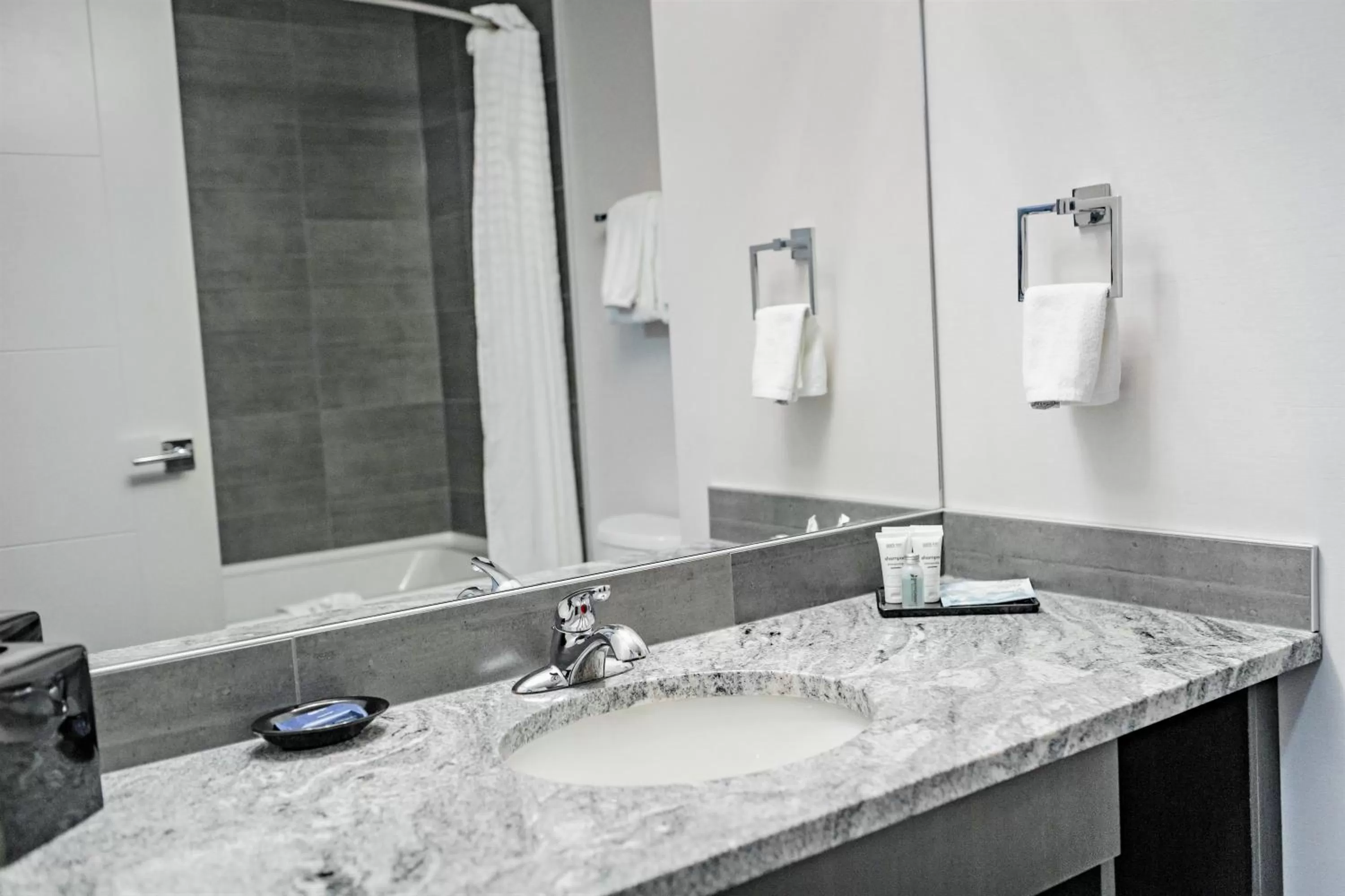 Bathroom in Park Inn by Radisson Edmonton Airport