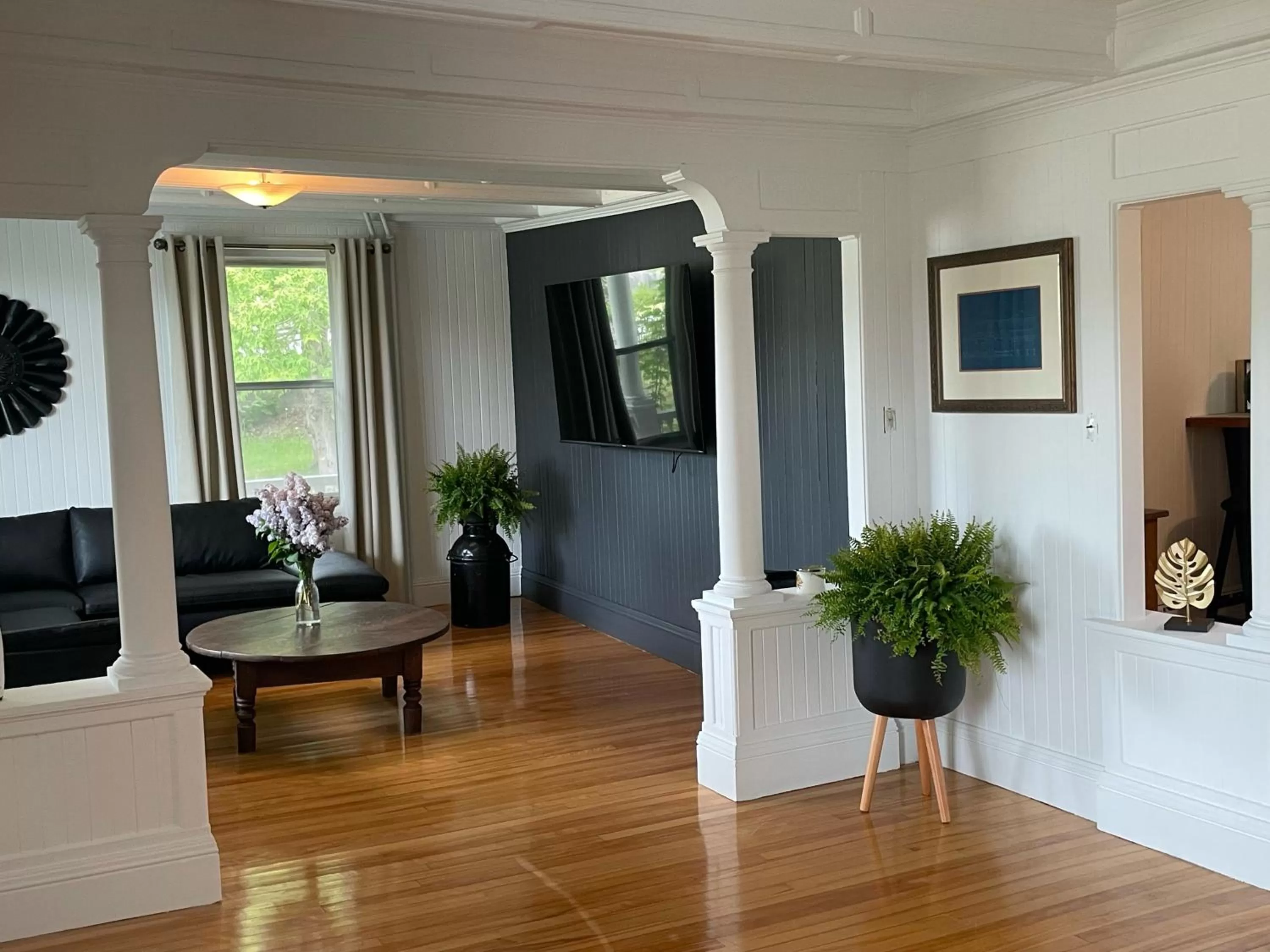Seating Area in Hôtel Le Rustique