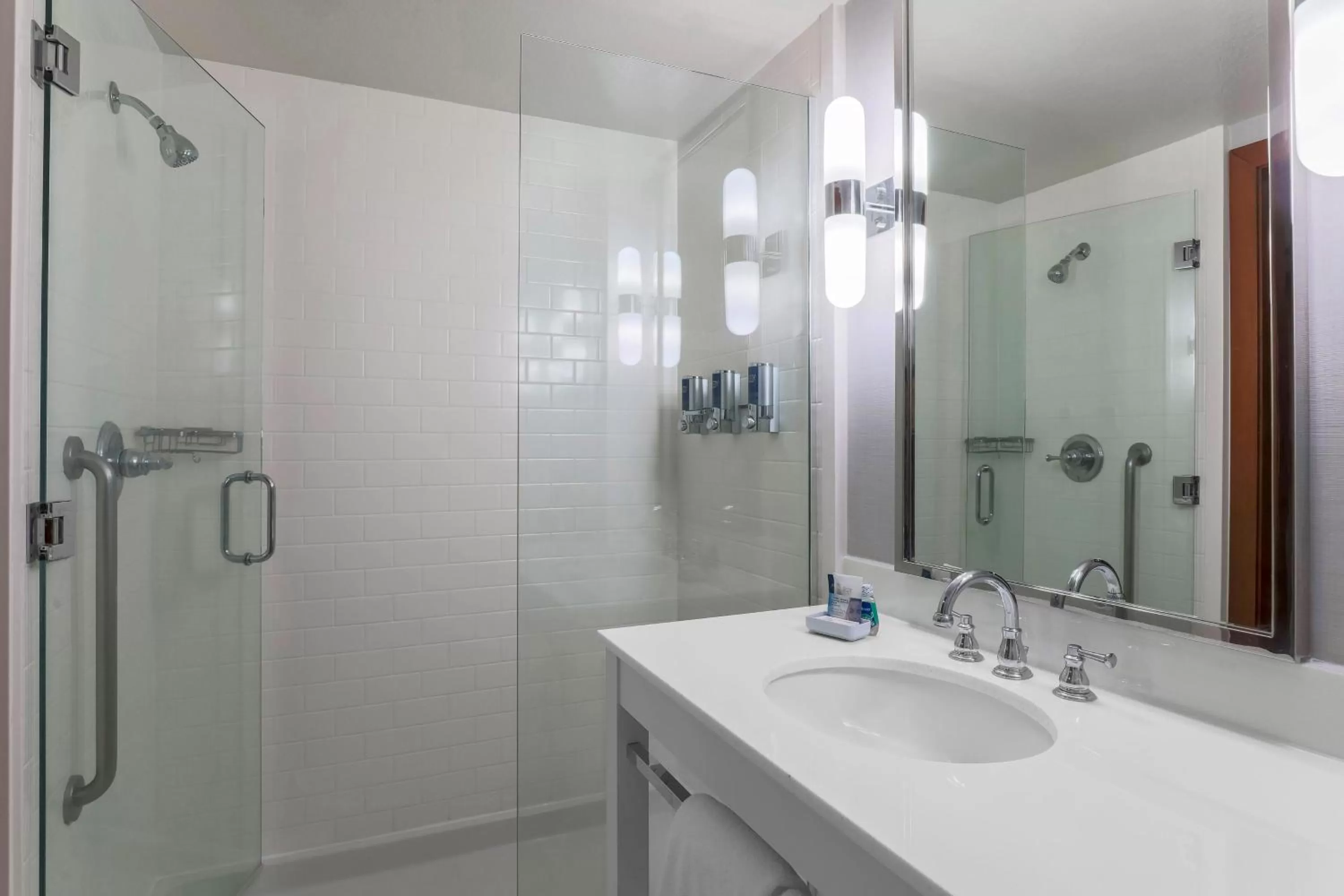 Bathroom in Four Points by Sheraton, Ontario-Rancho Cucamonga