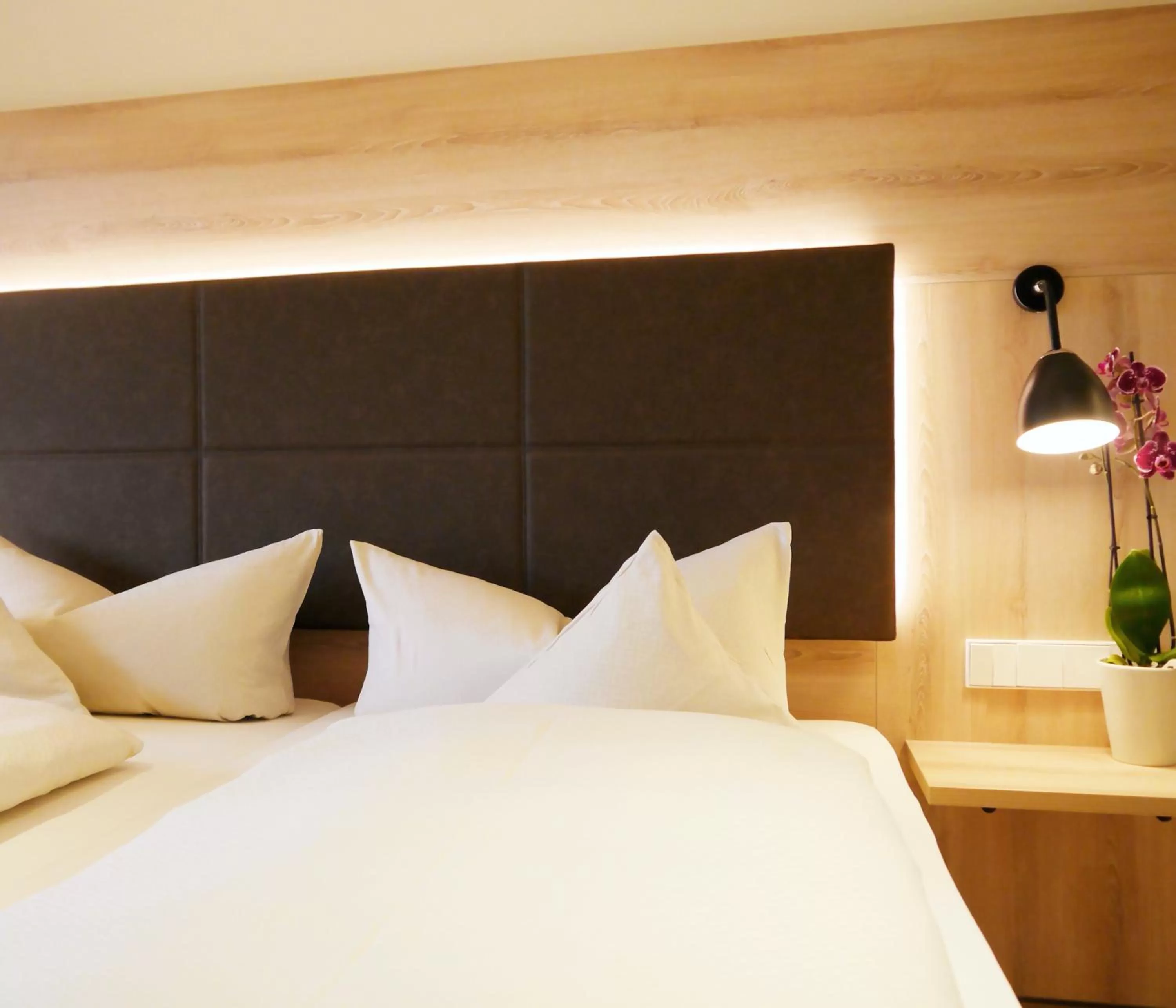 Bed in Berghotel Zollersteighof