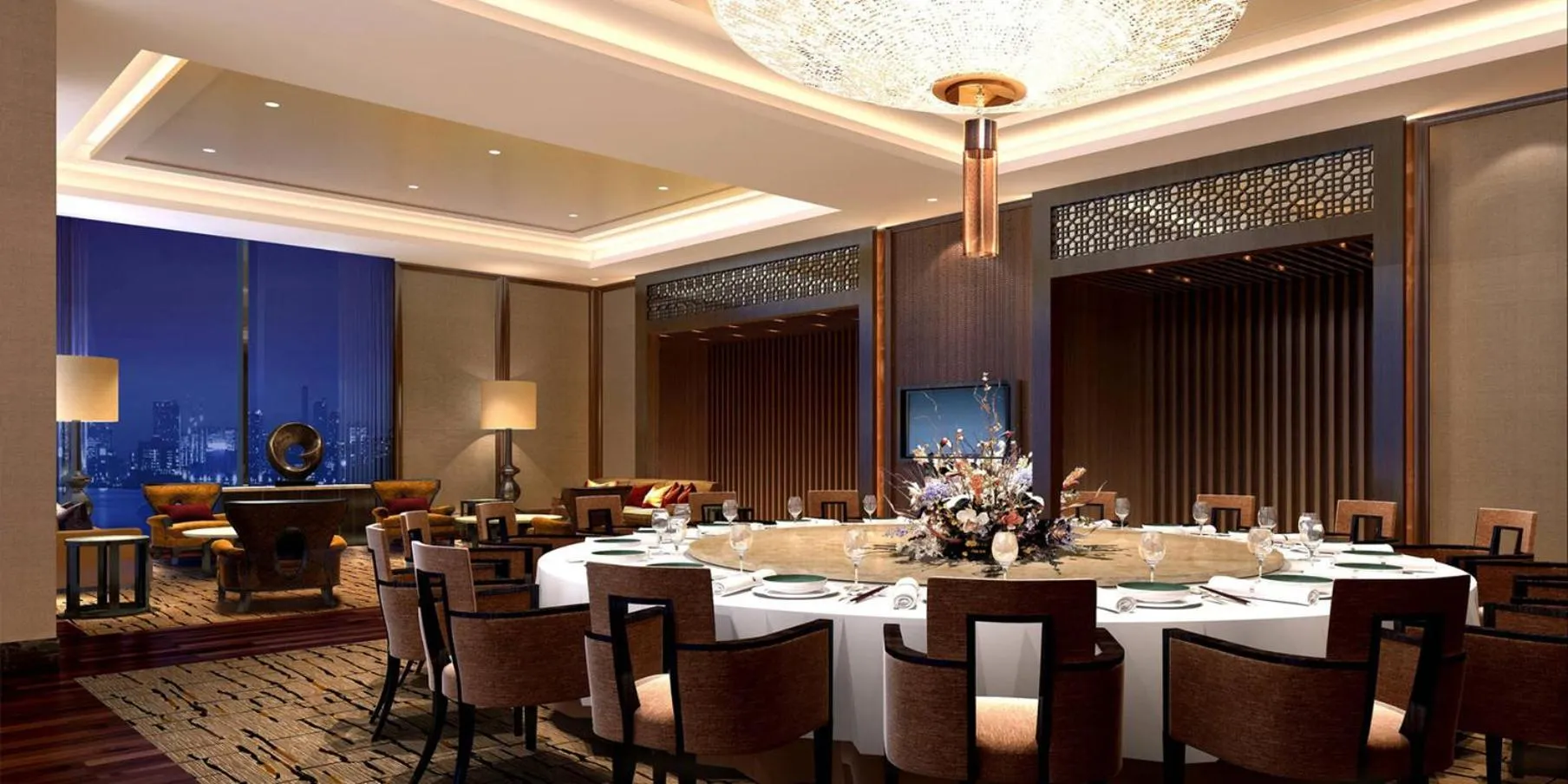 Restaurant/places to eat in Crowne Plaza Nanchang Riverside, an IHG Hotel