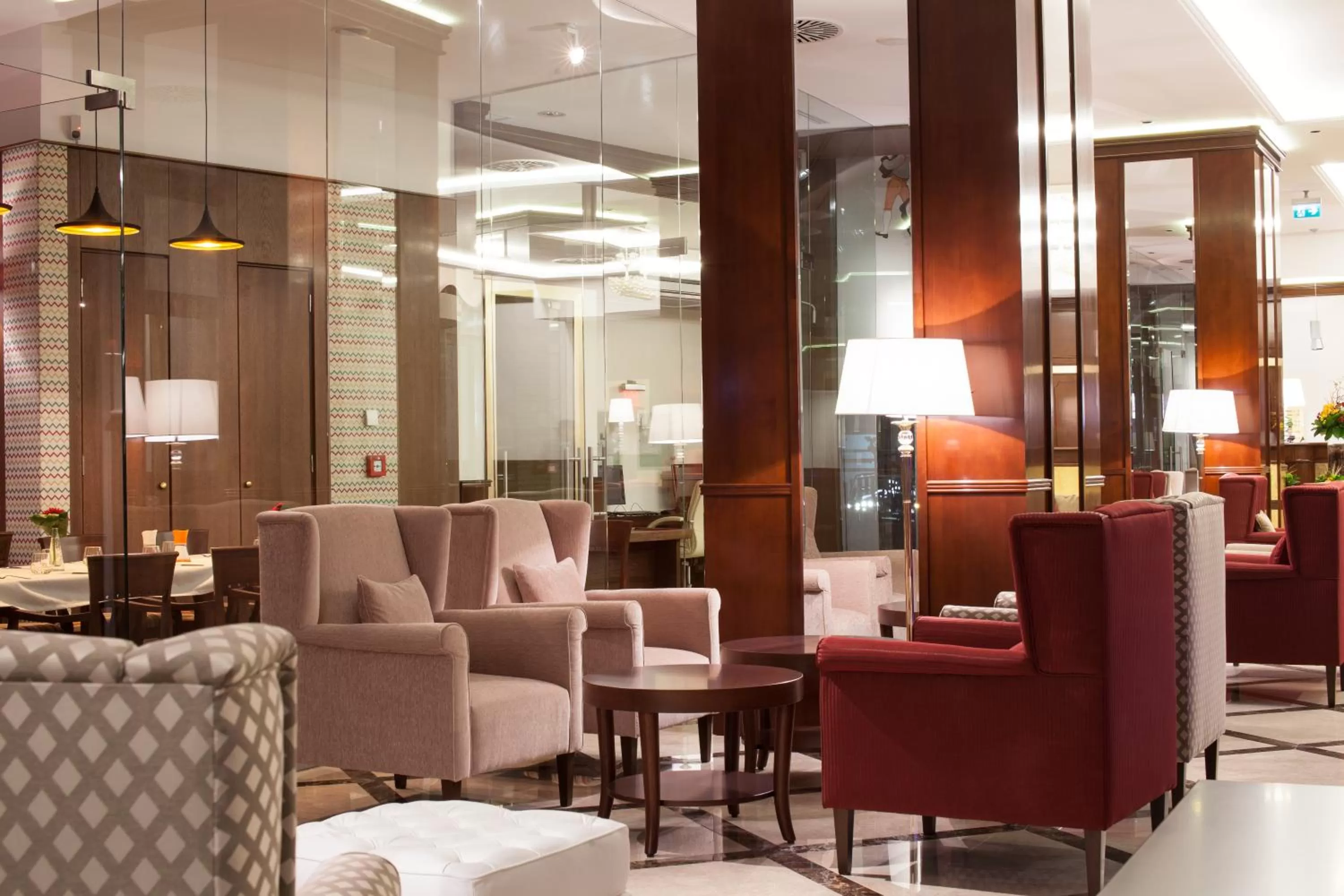 Lobby or reception in Hotel International Iasi