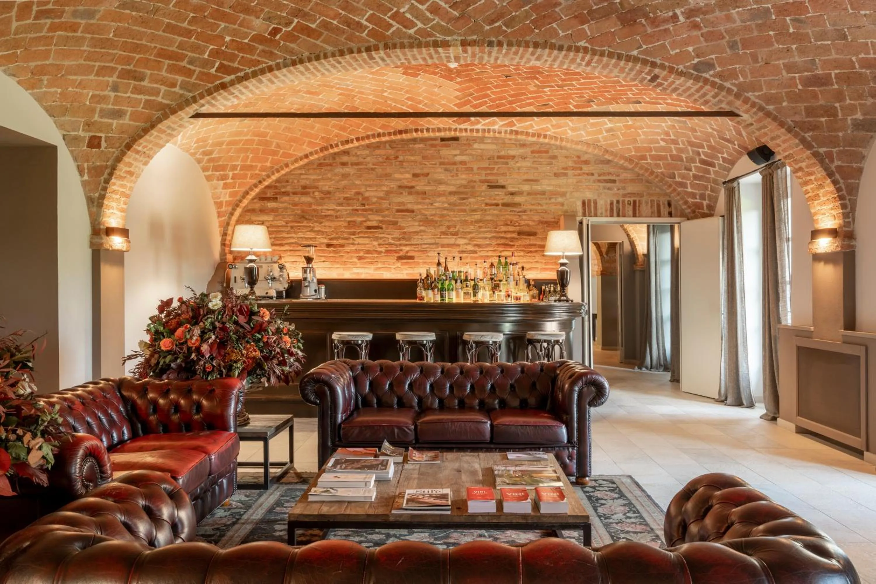 Lobby or reception in Spinerola Hotel Restaurant e Spa Arborea