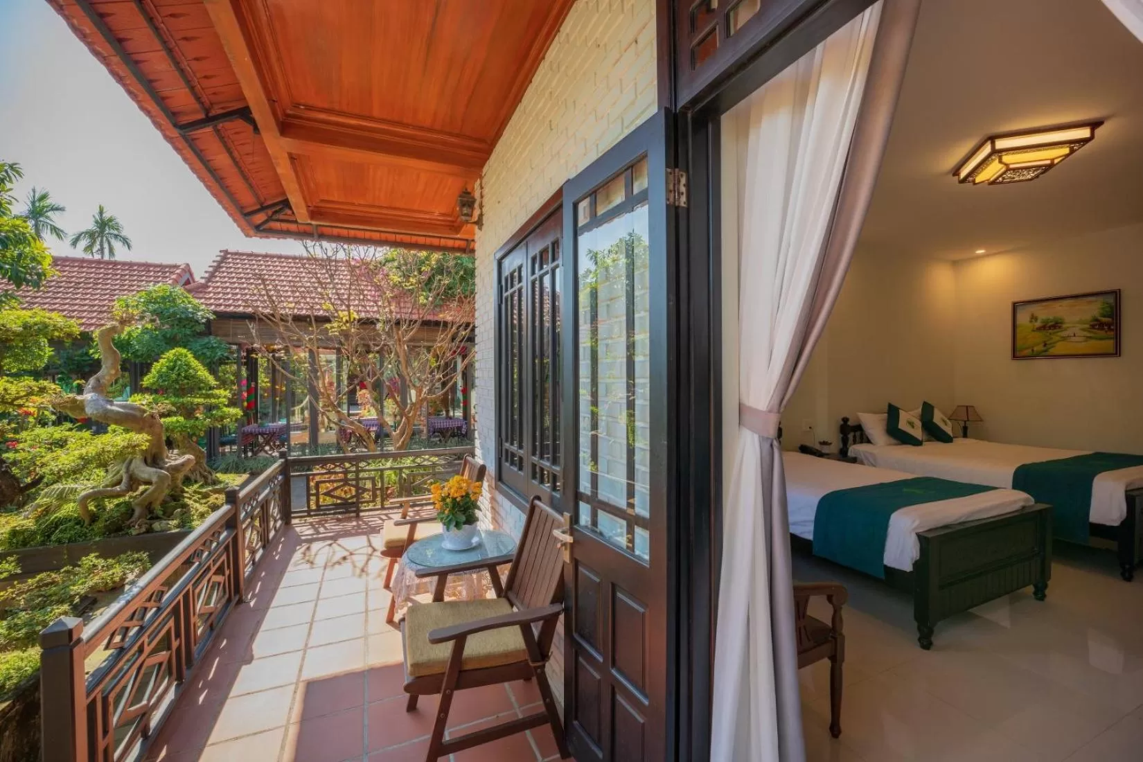 View (from property/room), Bed in Betel Garden Villa