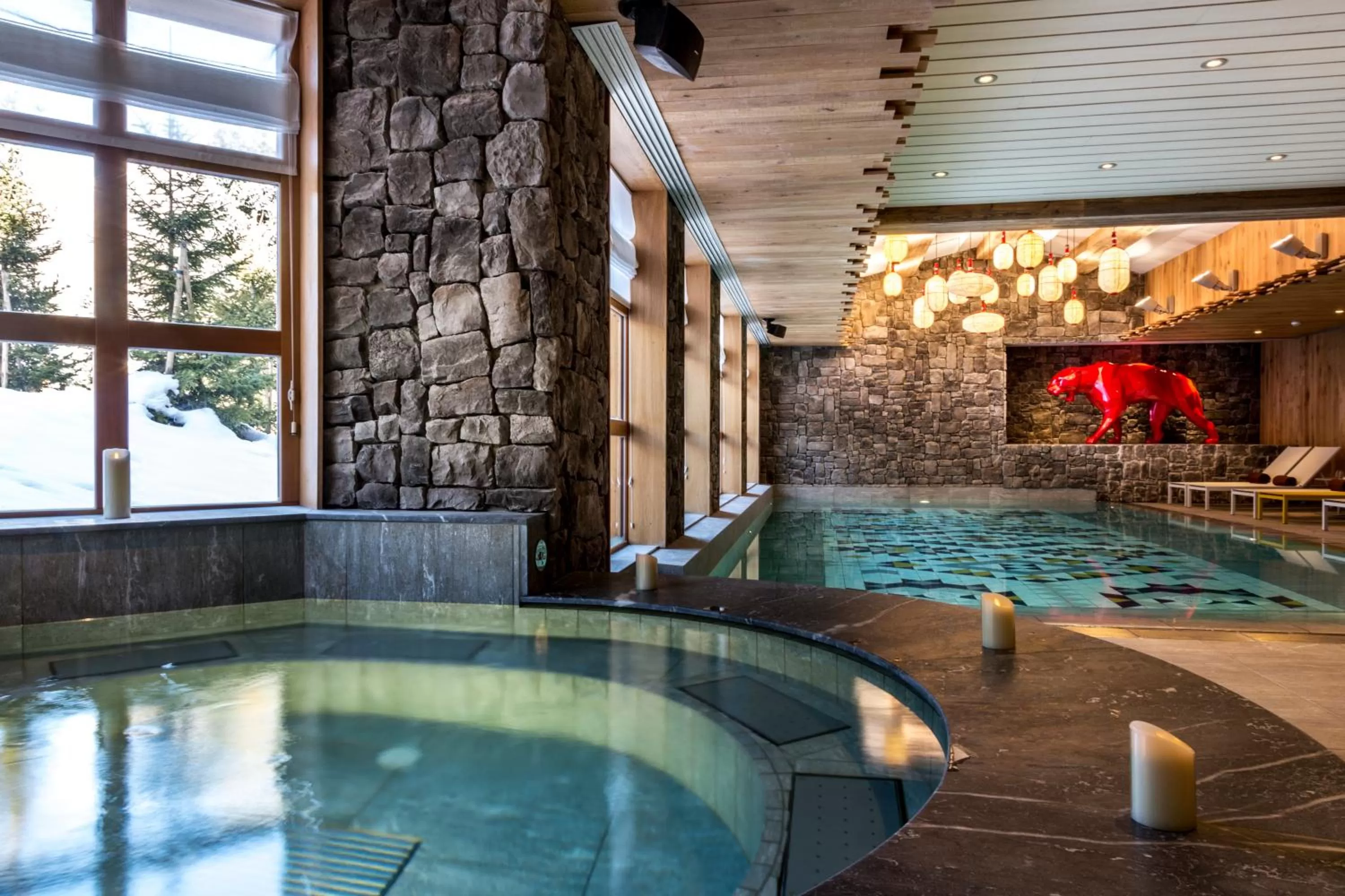 Swimming pool in Le Yule Hotel & Spa