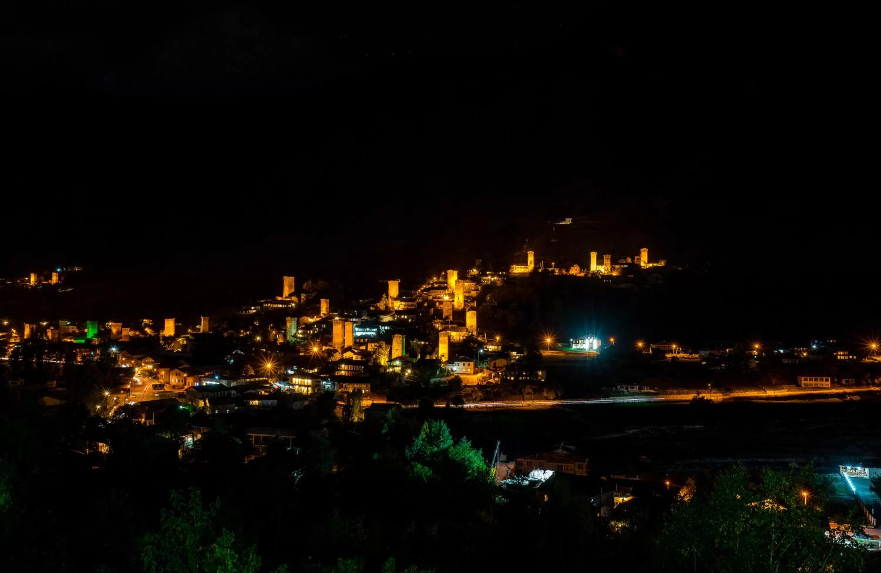 City view in Hotel Banguriani