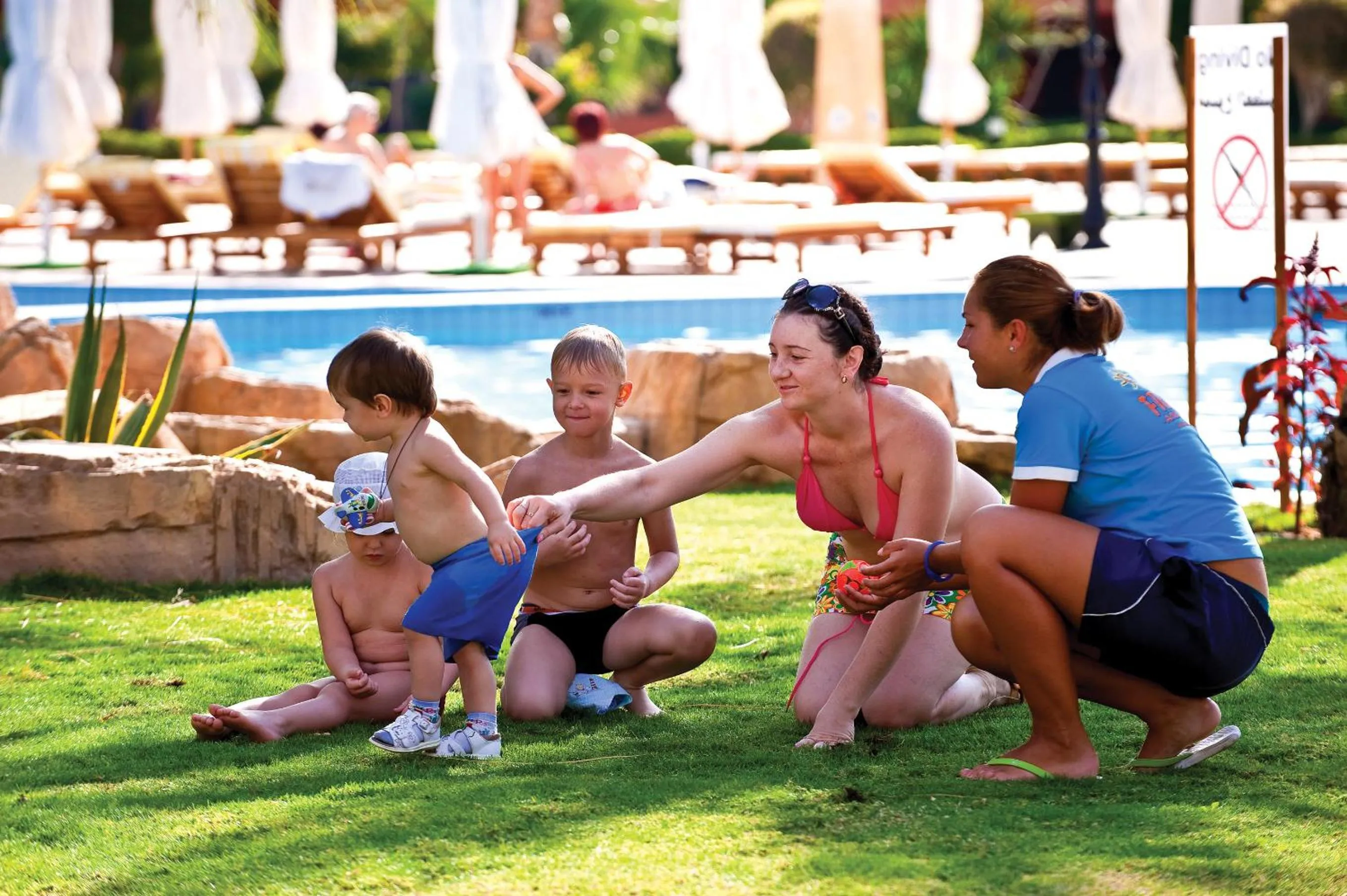 Kids's club in Amwaj Oyoun Resort