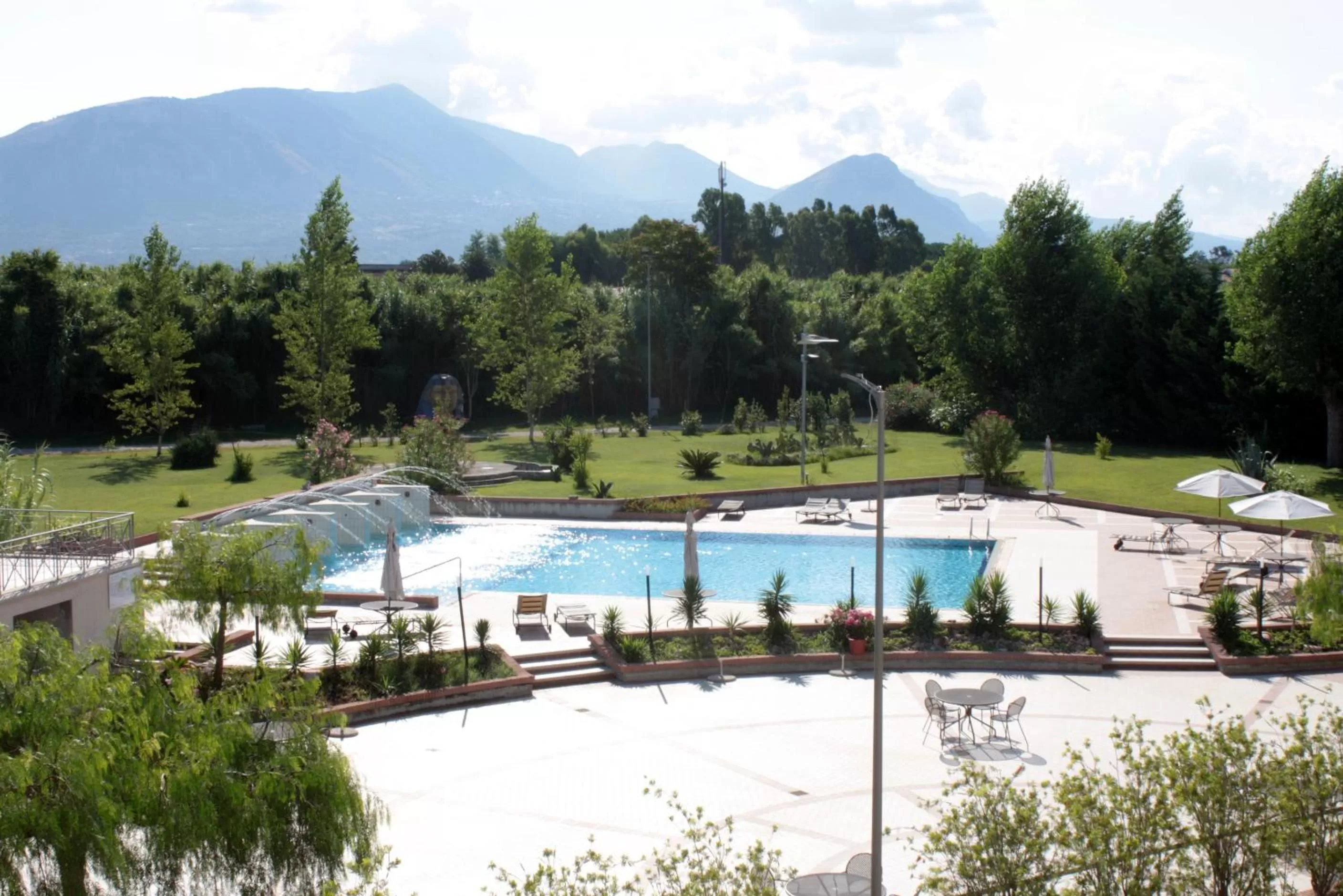 Swimming pool in Grand Hotel Paestum