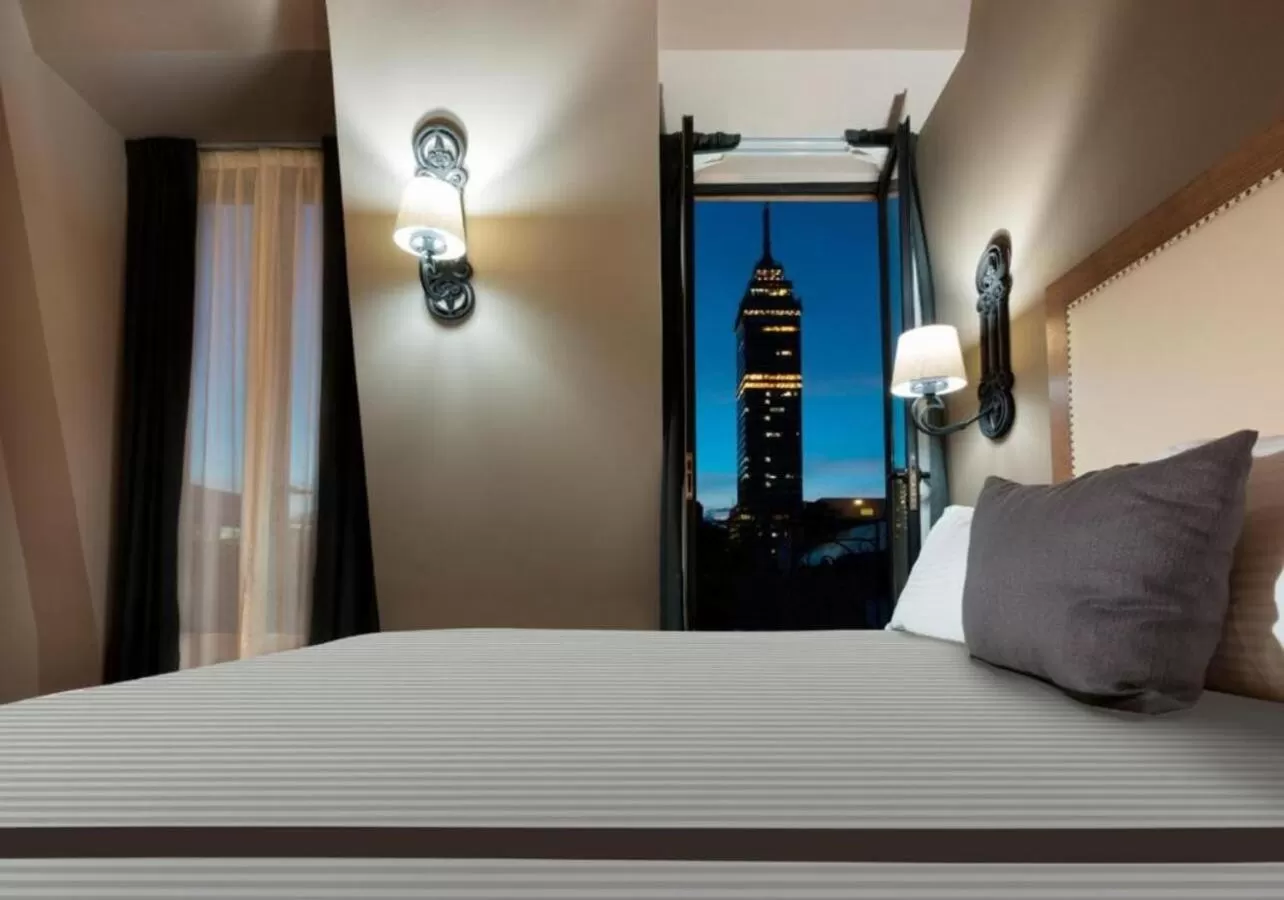 Bed in Historico Central Hotel