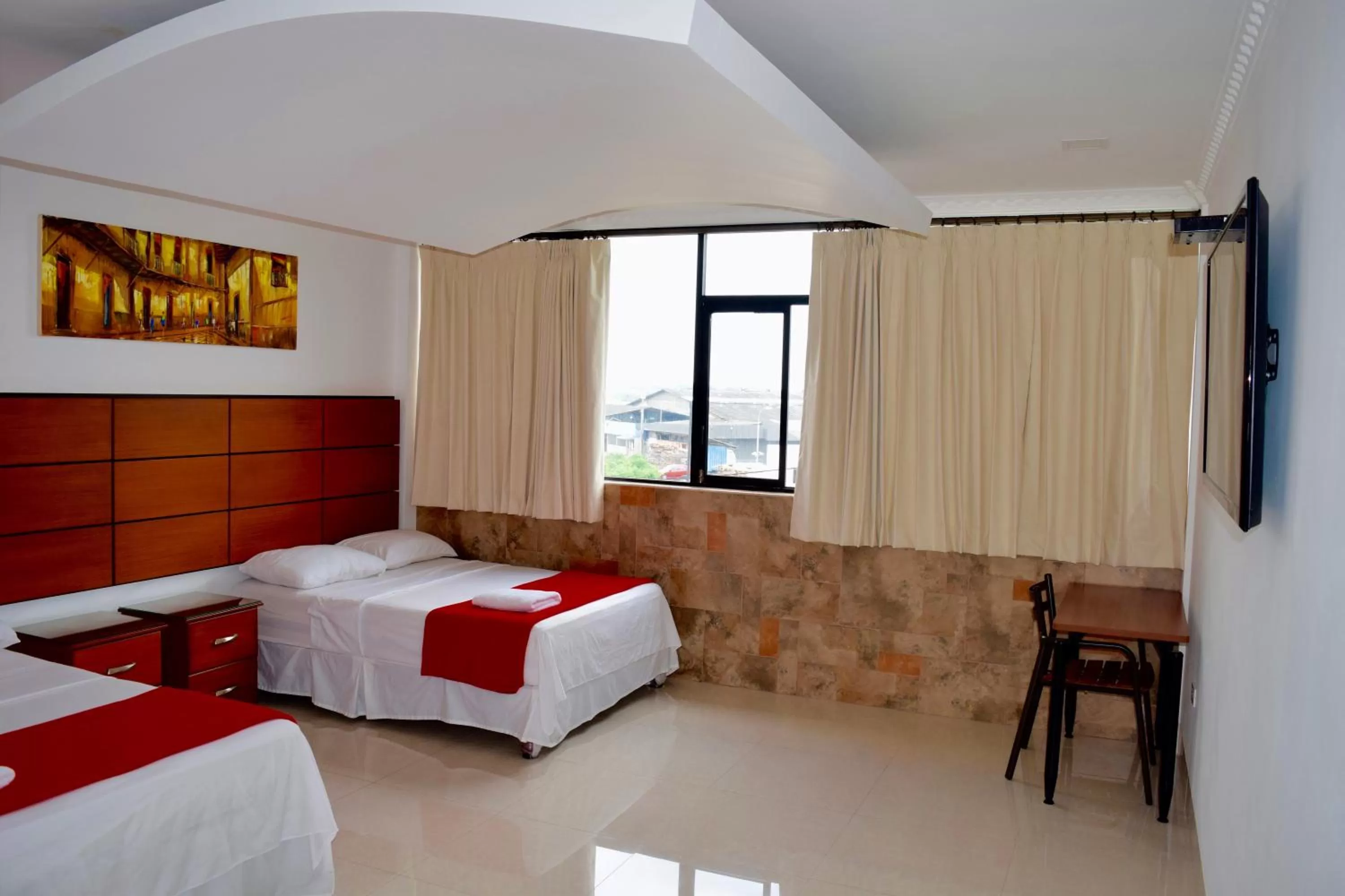 Photo of the whole room, Bed in Hotel Apart Guayaquil Aeropuerto