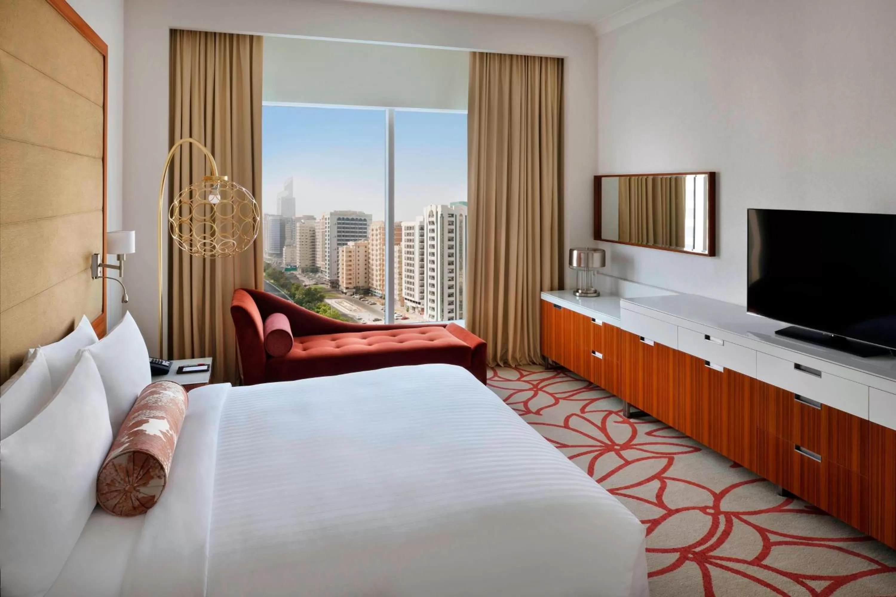 Bedroom, Bed in Marriott Hotel Downtown Abu Dhabi