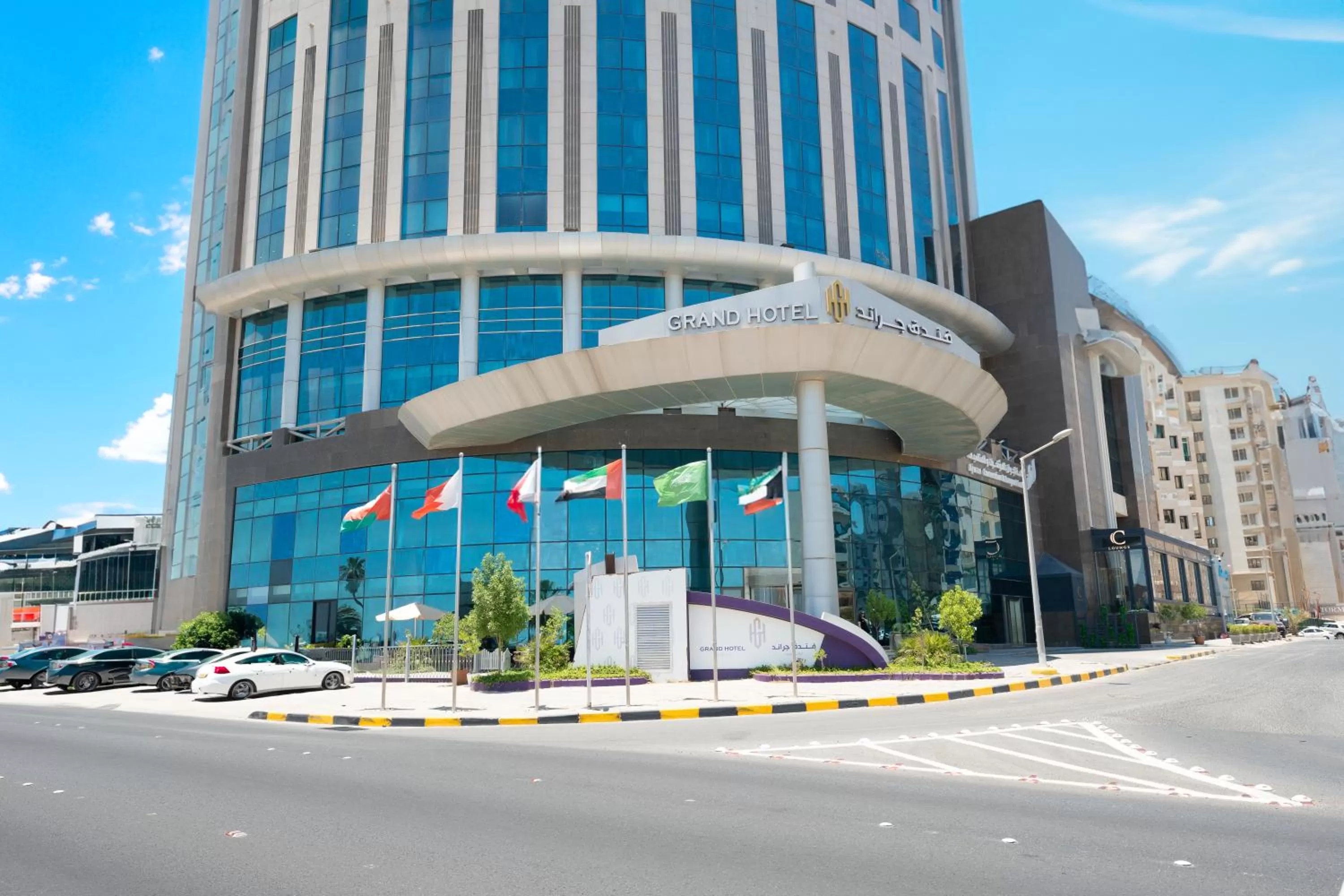 Property building in Kuwait Grand Hotel