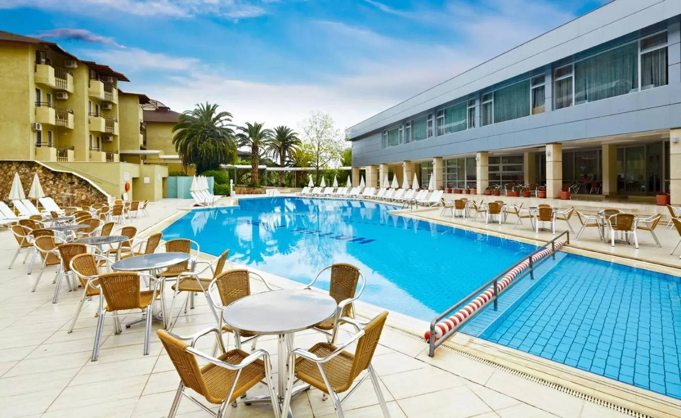 Swimming pool in Pam Thermal Hotel Clinic & Spa