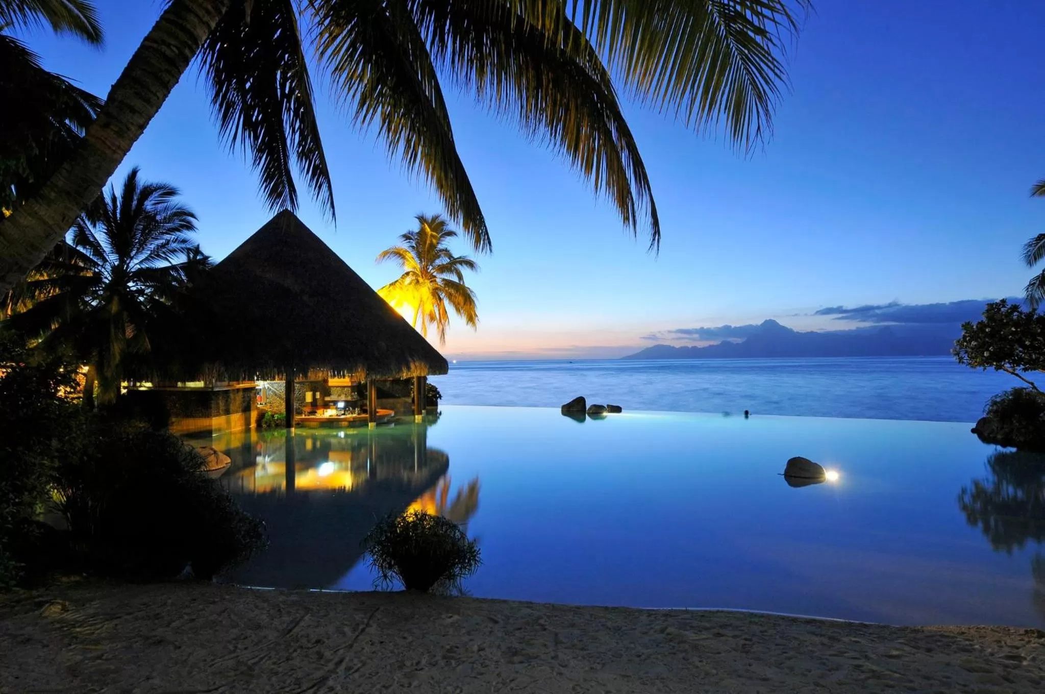 Swimming pool in InterContinental Tahiti Resort & Spa by IHG