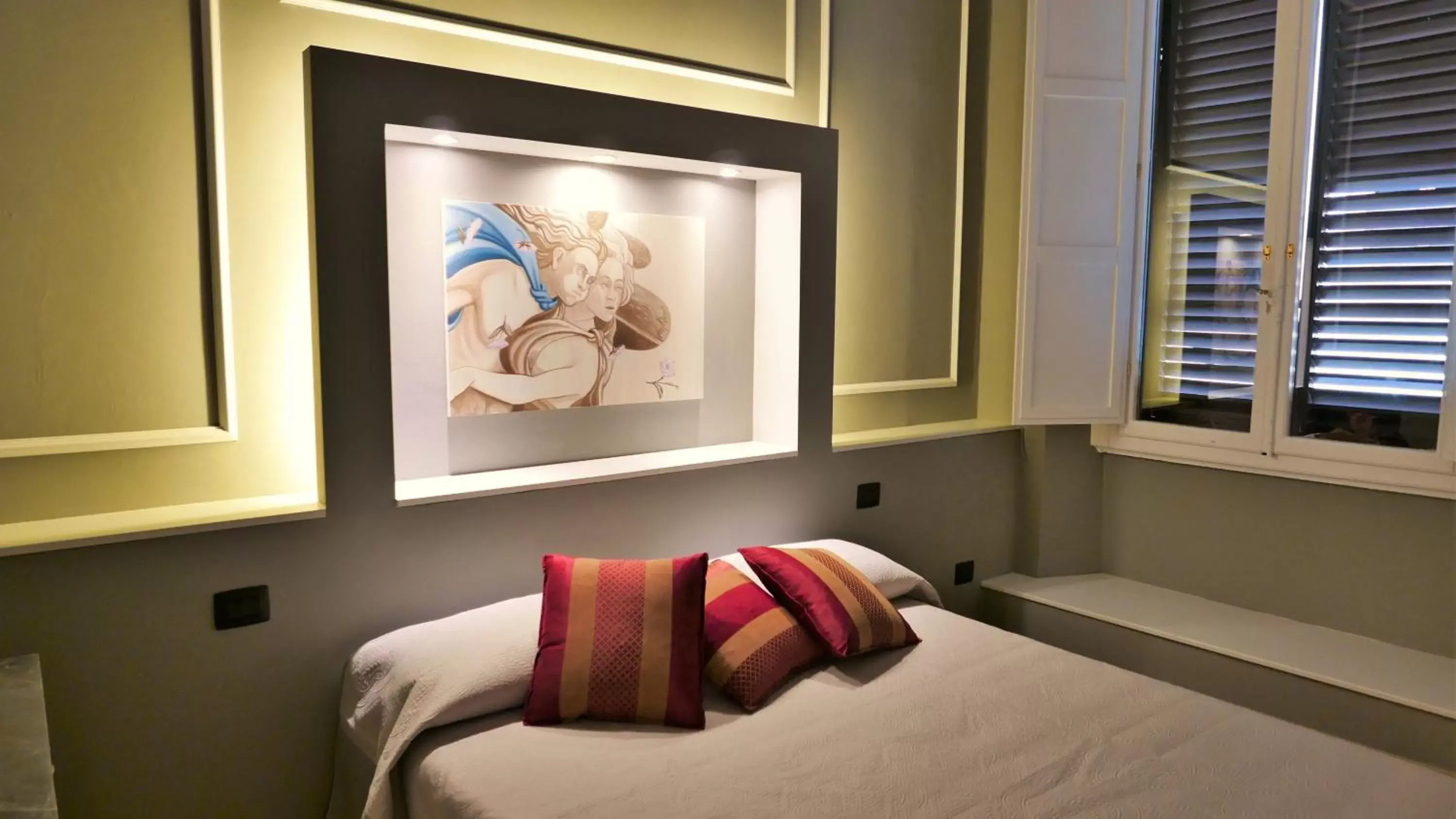 Bed in B&B Residenza Maiano Bed in B&B Residenza Maiano