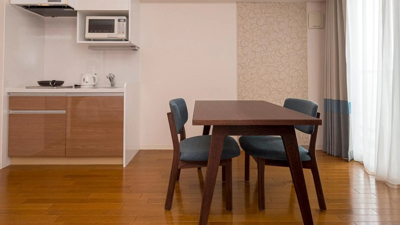 Kitchen or kitchenette, Dining Area in Hotel Paco Hakodate