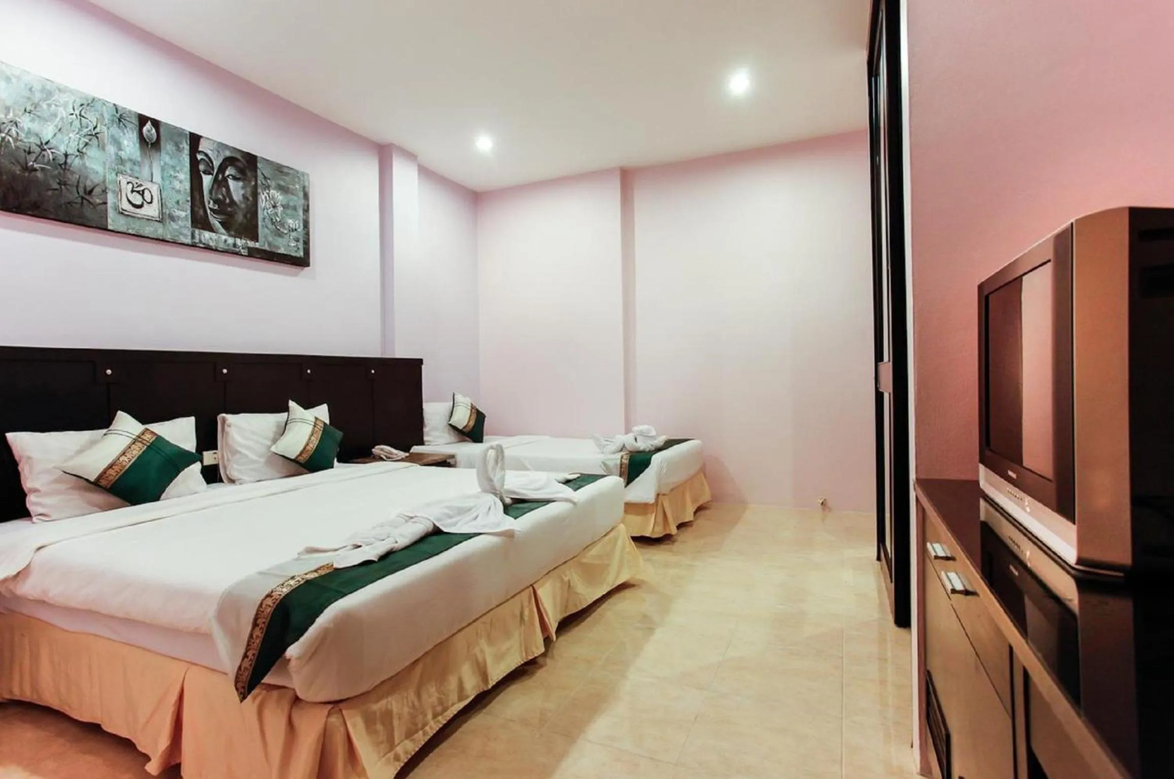 Photo of the whole room, Bed in U Sabai Living Hotel