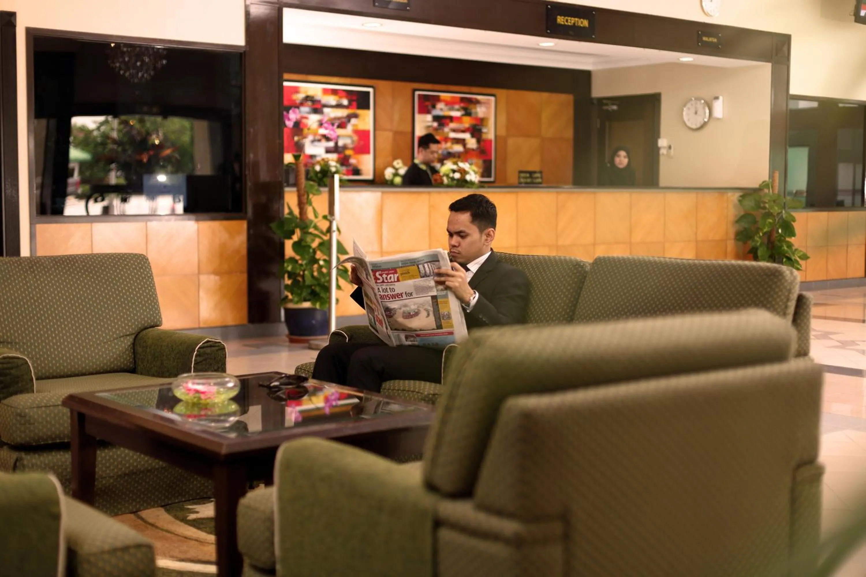 Lobby or reception in TH Hotel Kelana Jaya