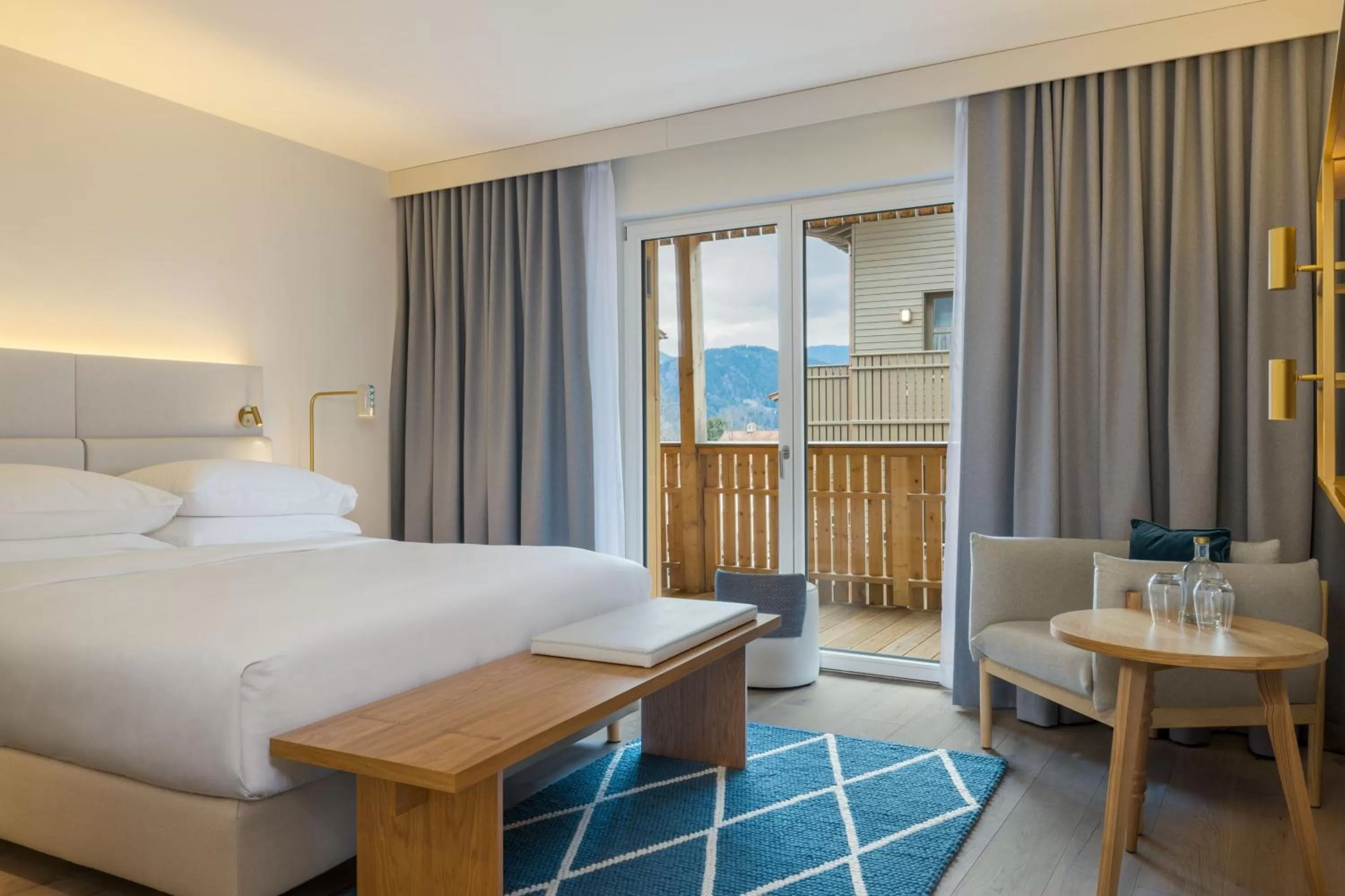 Photo of the whole room, Bed in Caro & Selig, Tegernsee, Autograph Collection