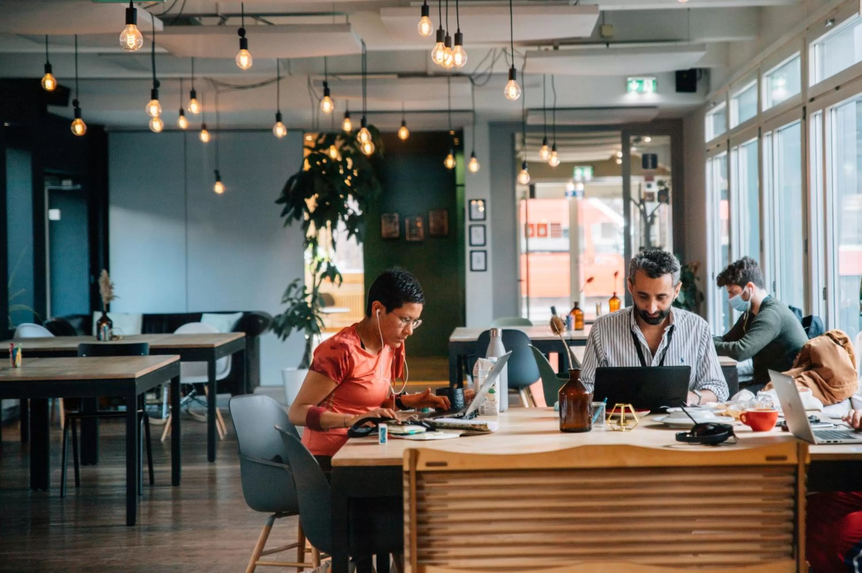 People in Hotel by Hyve Basel