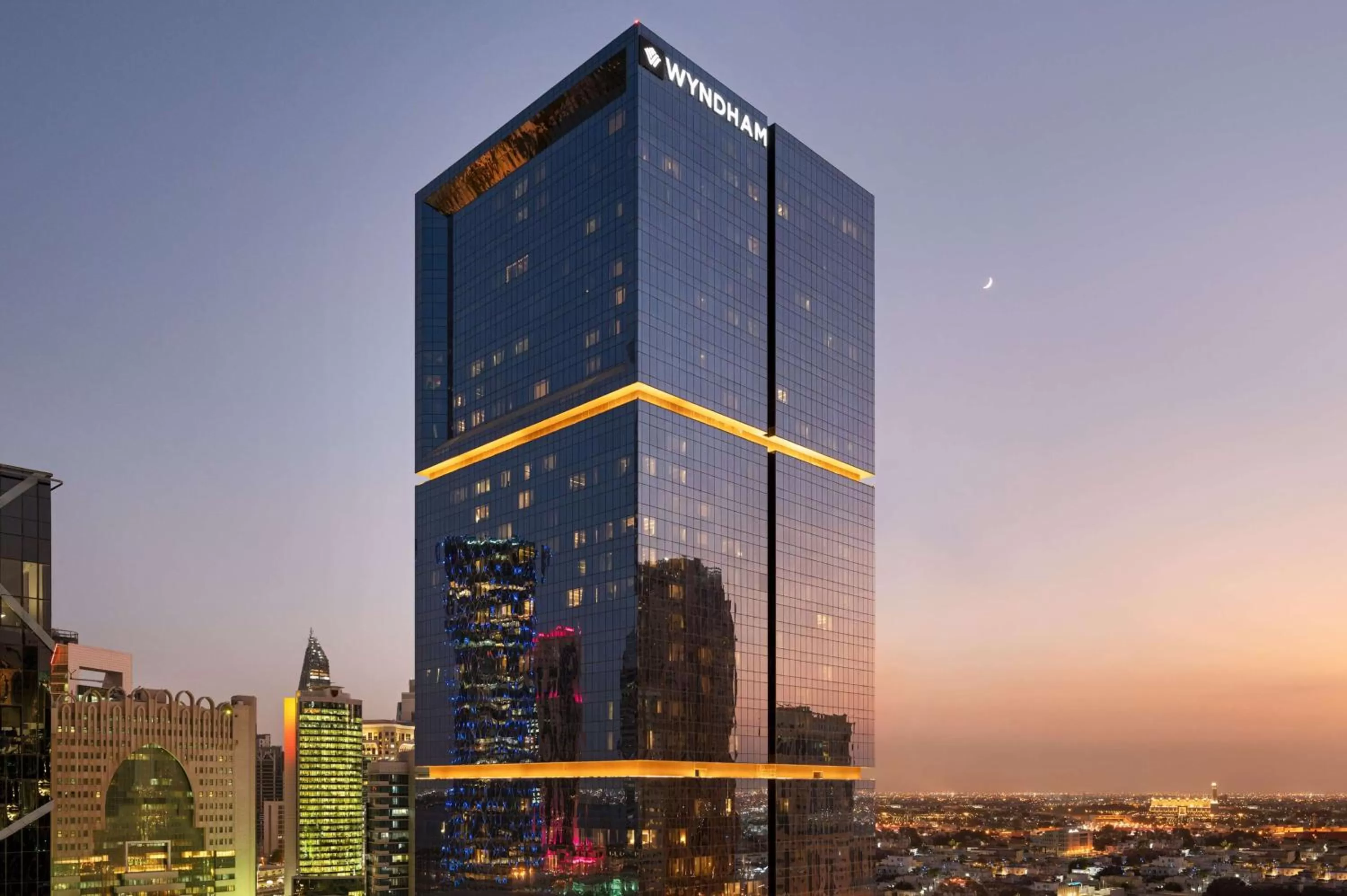 Property building in Wyndham Doha West Bay