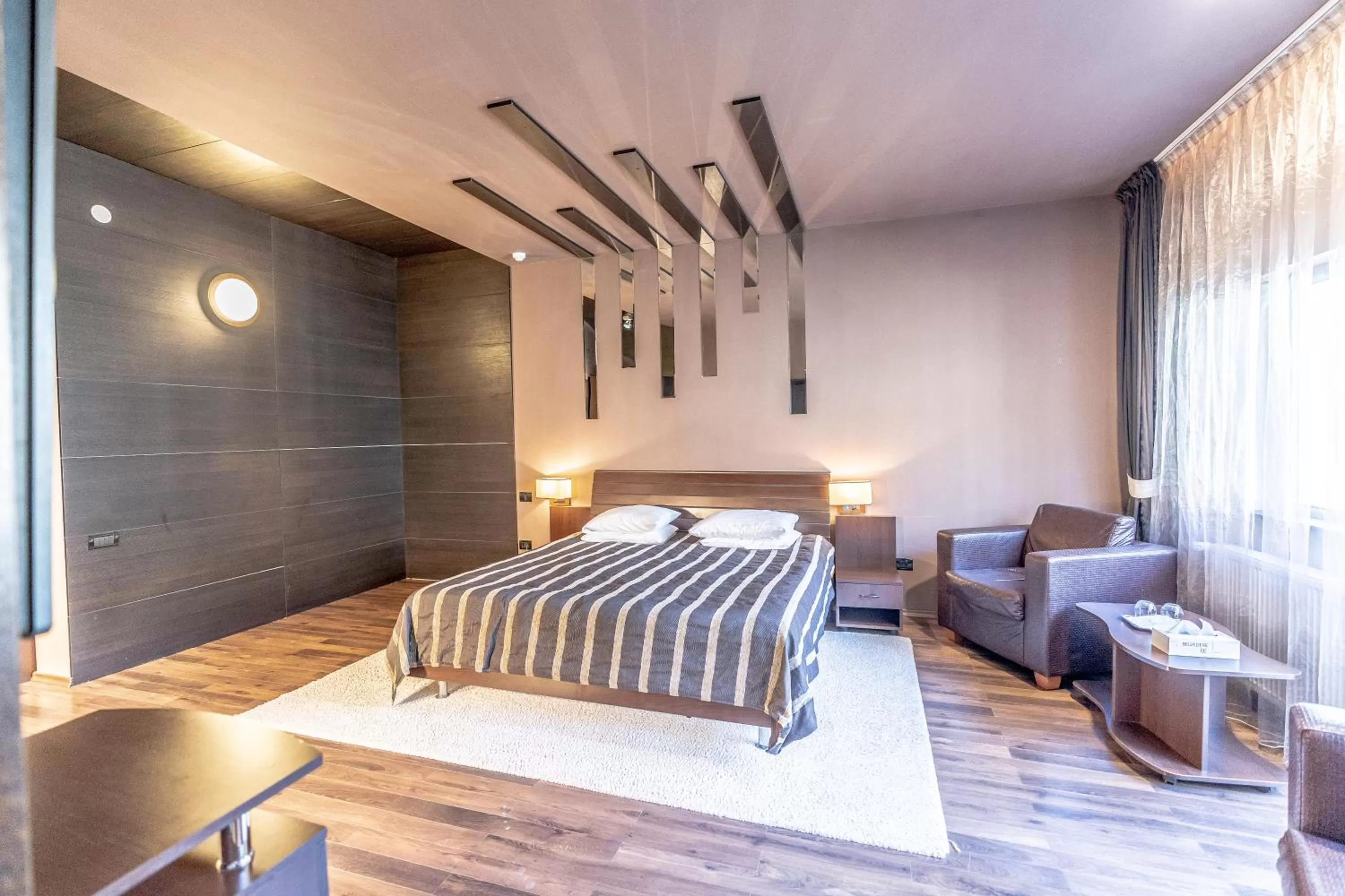 Bed in Hotel Belvedere