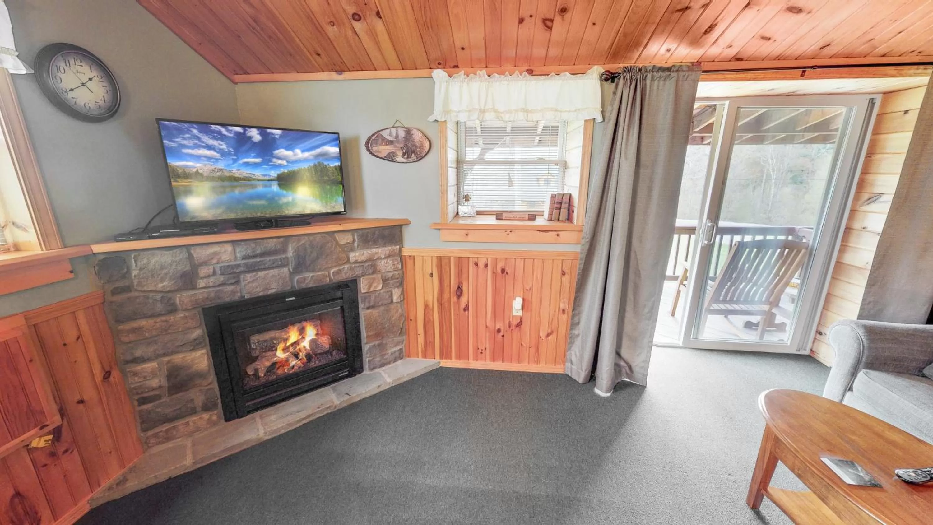 TV and multimedia in Rough Cut Lodge