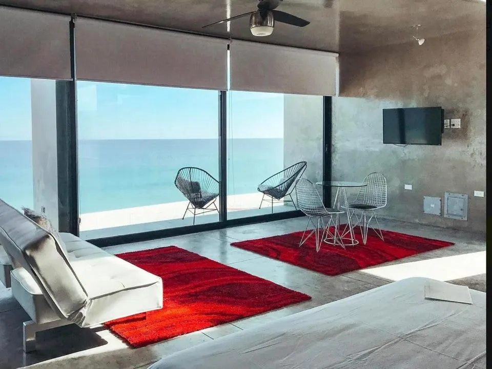 Living room, Bed in Vidasoul