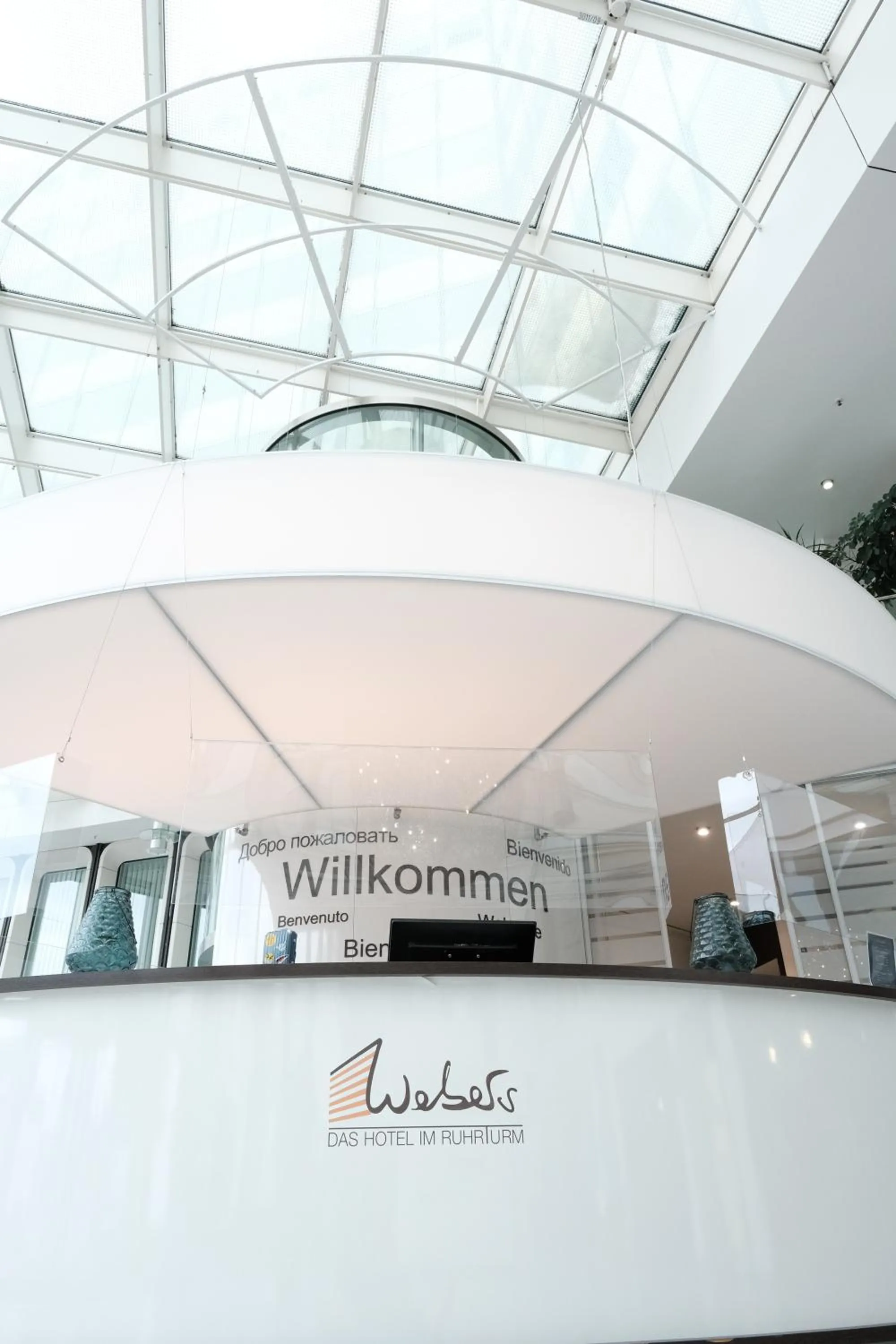 Lobby or reception in Webers - Das Hotel im Ruhrturm
