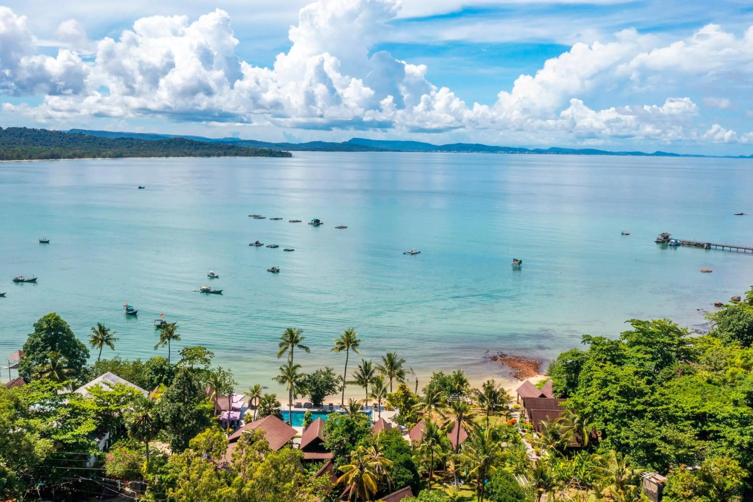 Natural landscape in Mai Phuong Resort Phu Quoc