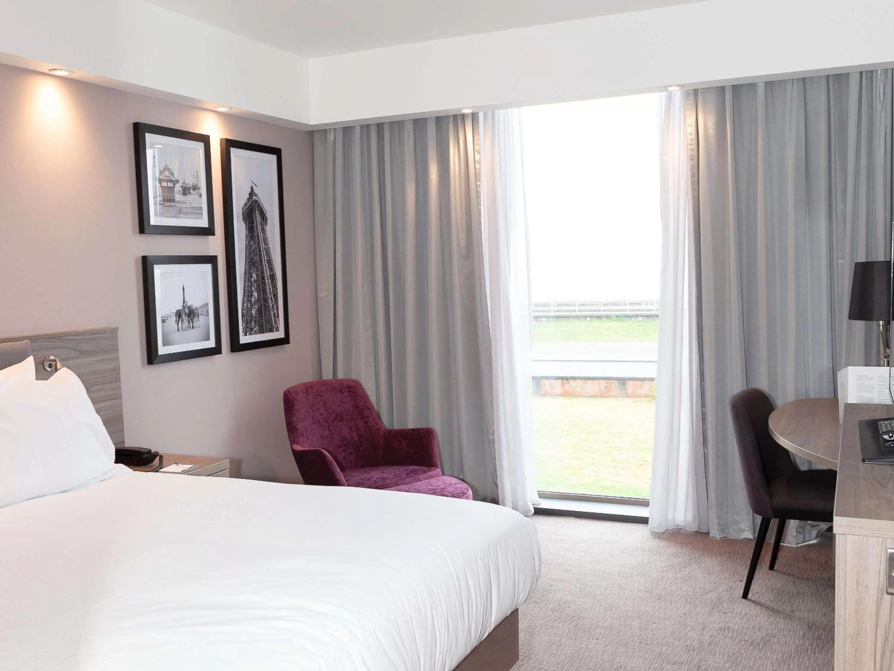 Bedroom, Bed in Hampton By Hilton Blackpool