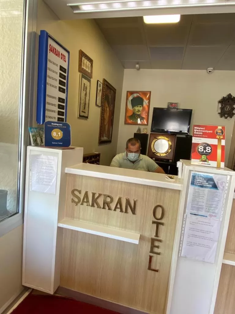Lobby or reception in Sakran Hotel