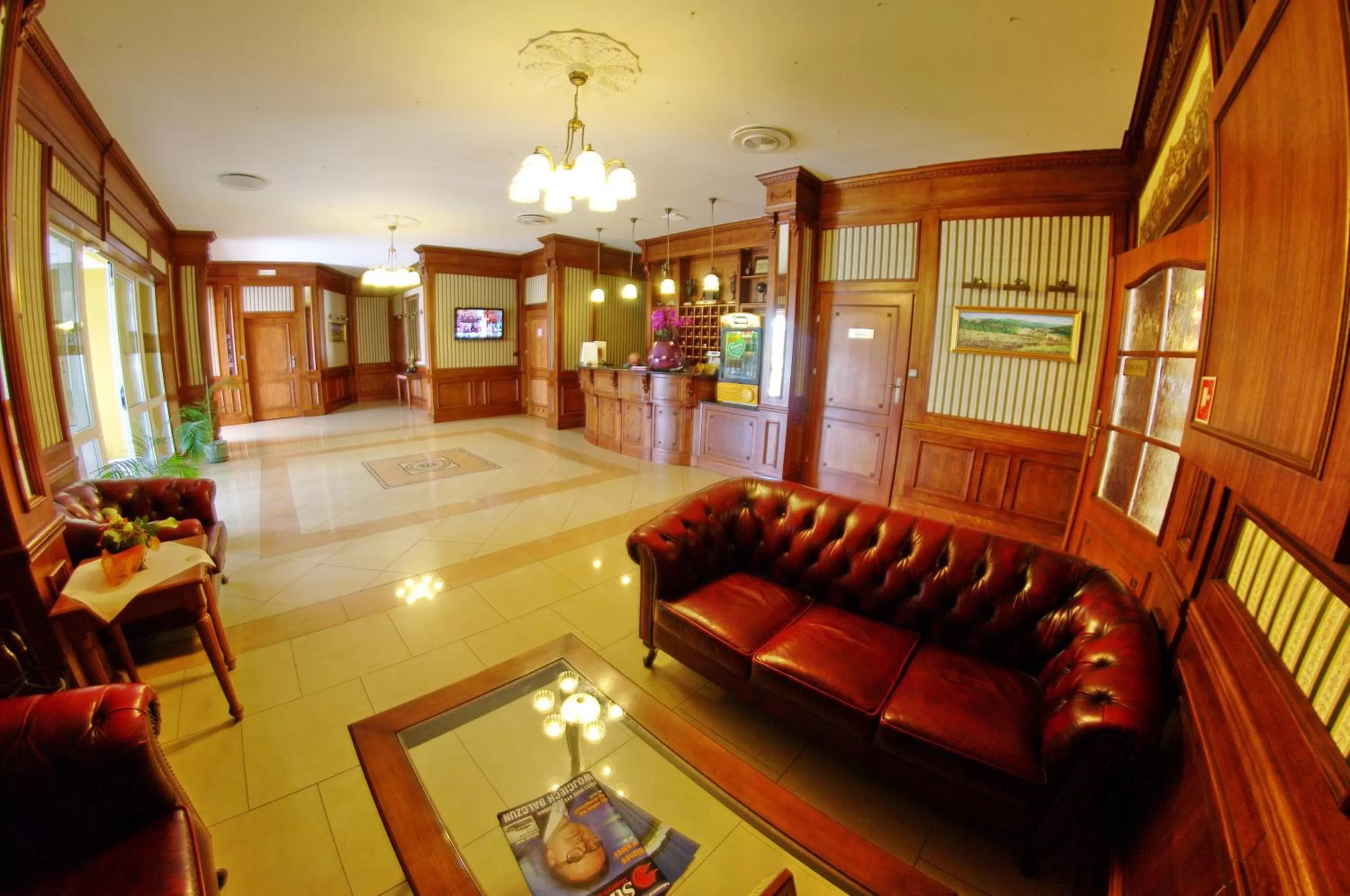 Lobby or reception in Spa Hotel Gloria Przemyśl