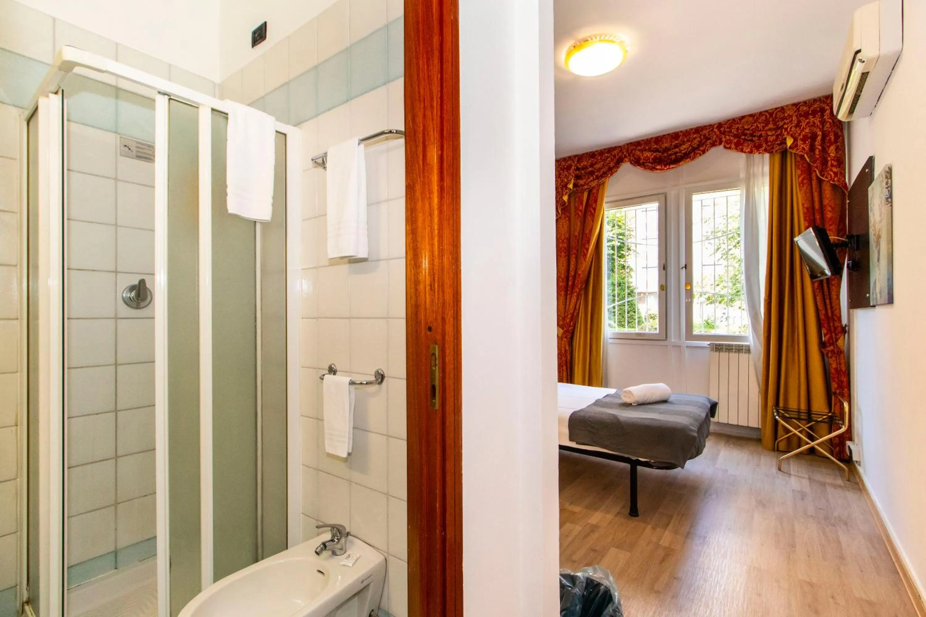 Bathroom in Hotel Cristallo Torino