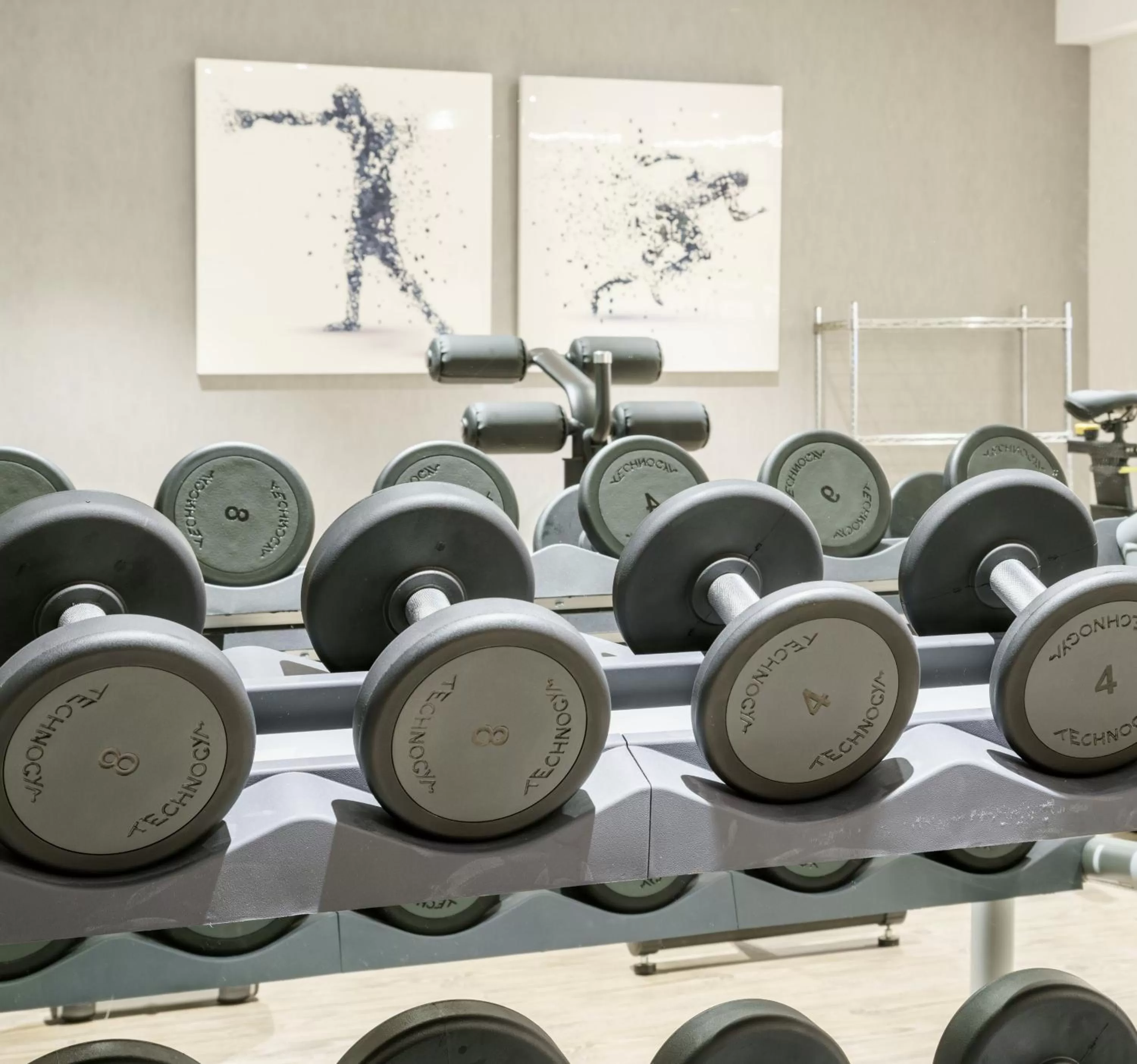 Fitness centre/facilities in Hotel Ilunion Bilbao