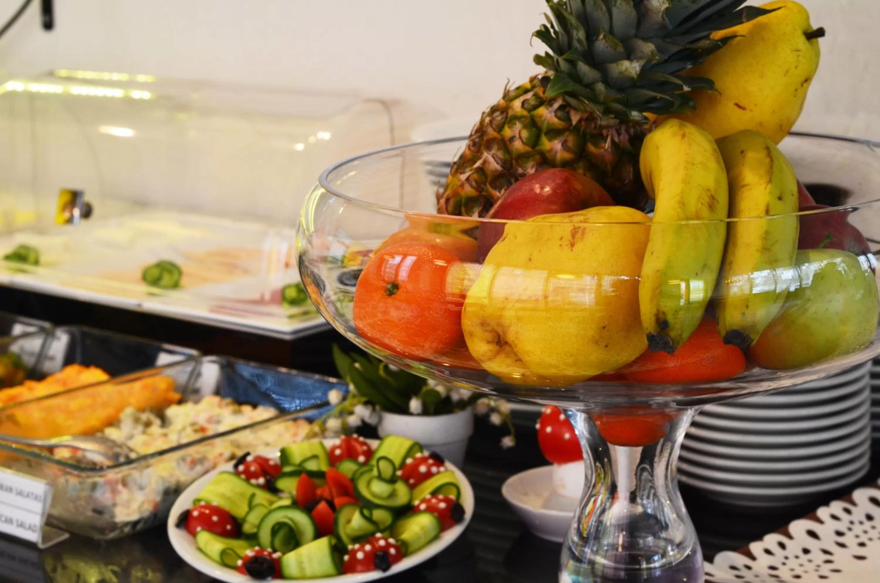 Buffet breakfast in Tempo Hotel 4Levent