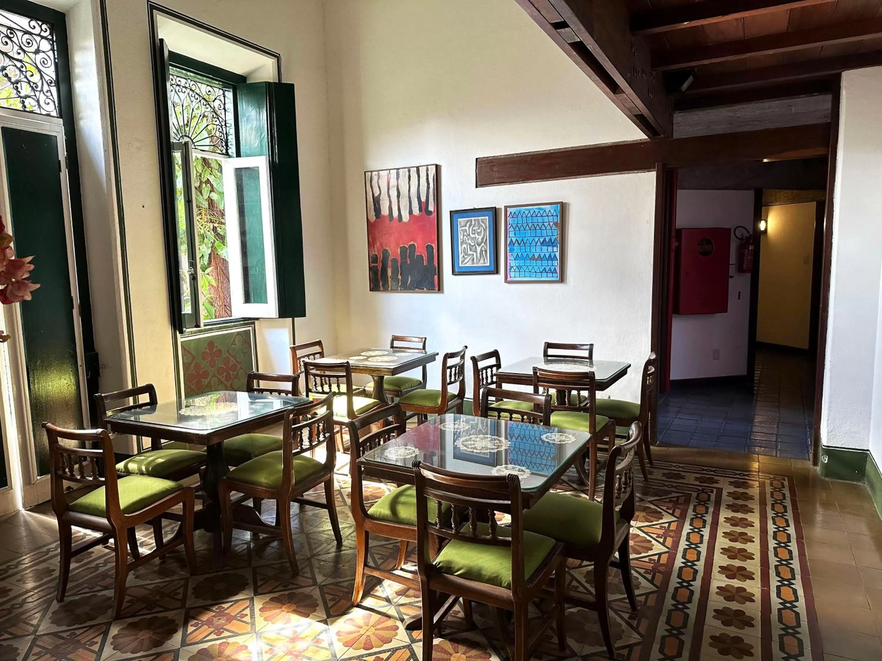 Living room in Hotel Catharina Paraguaçu