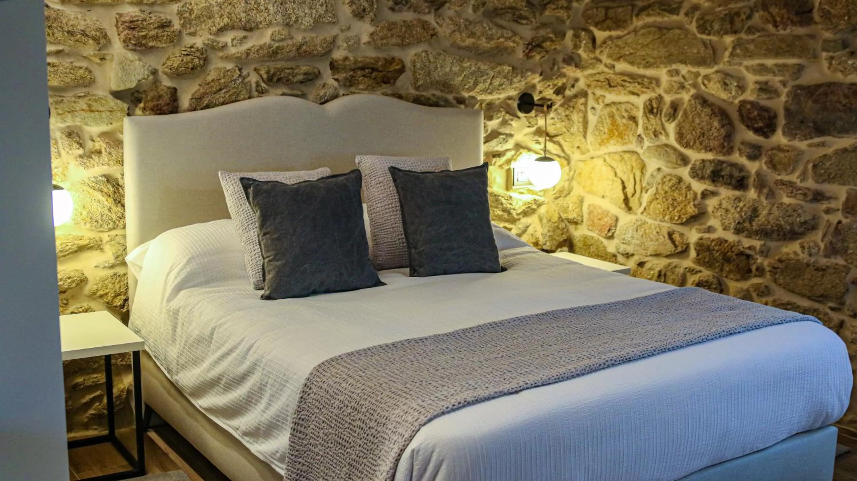 Bed in Hotel La Rectoral