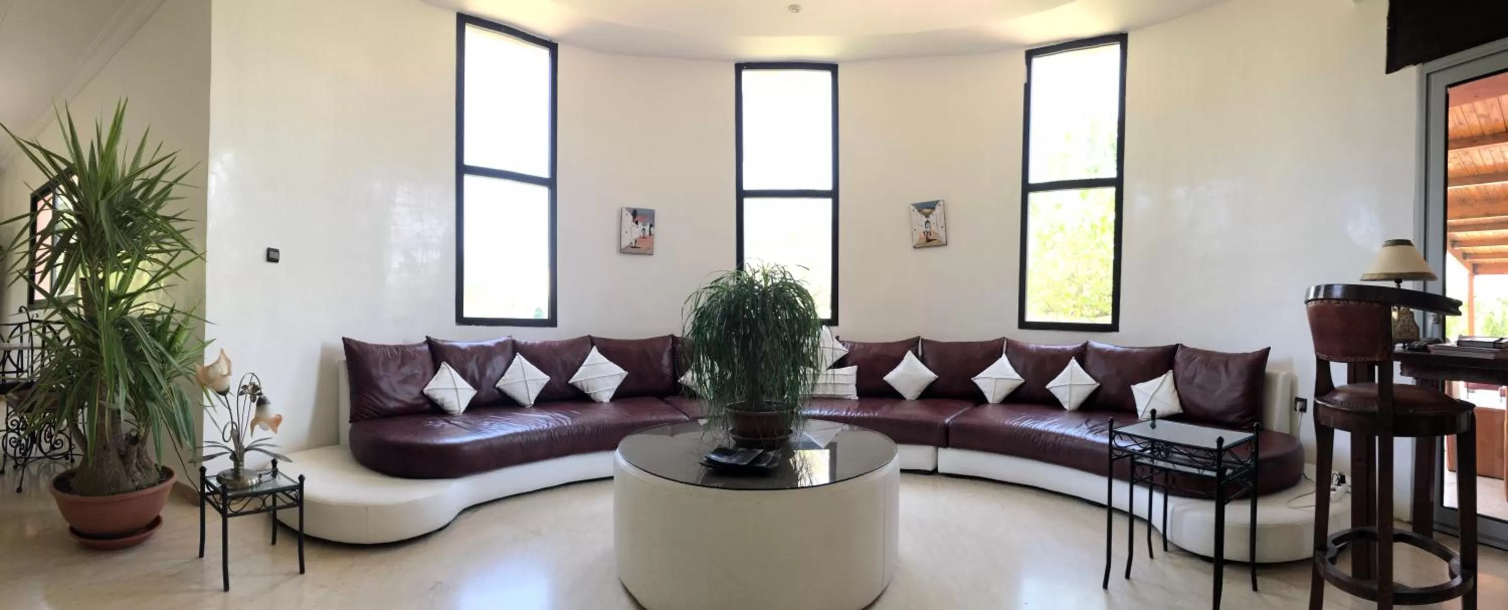 Lobby or reception in Riad Hamdani