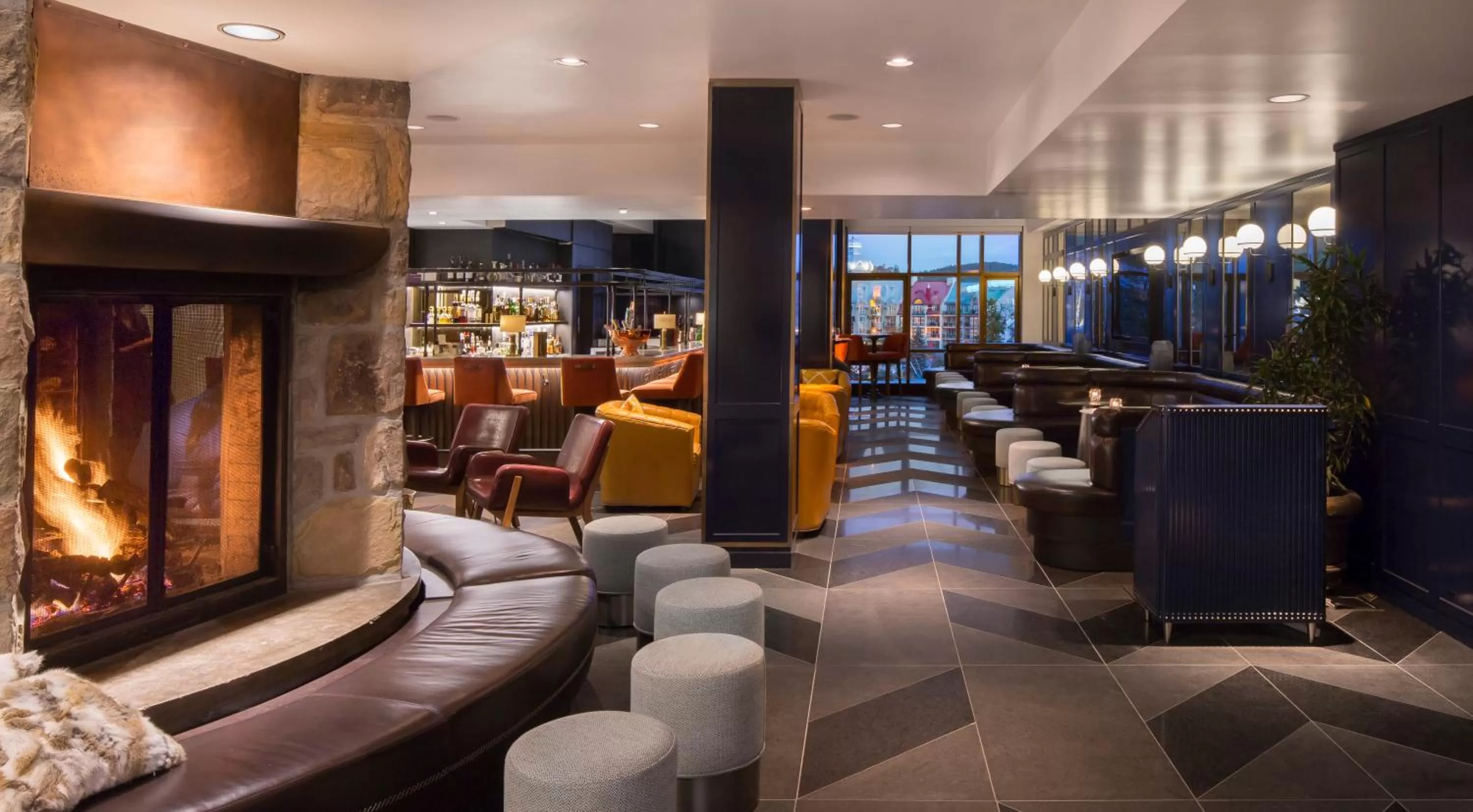 Lobby or reception in Fairmont Tremblant