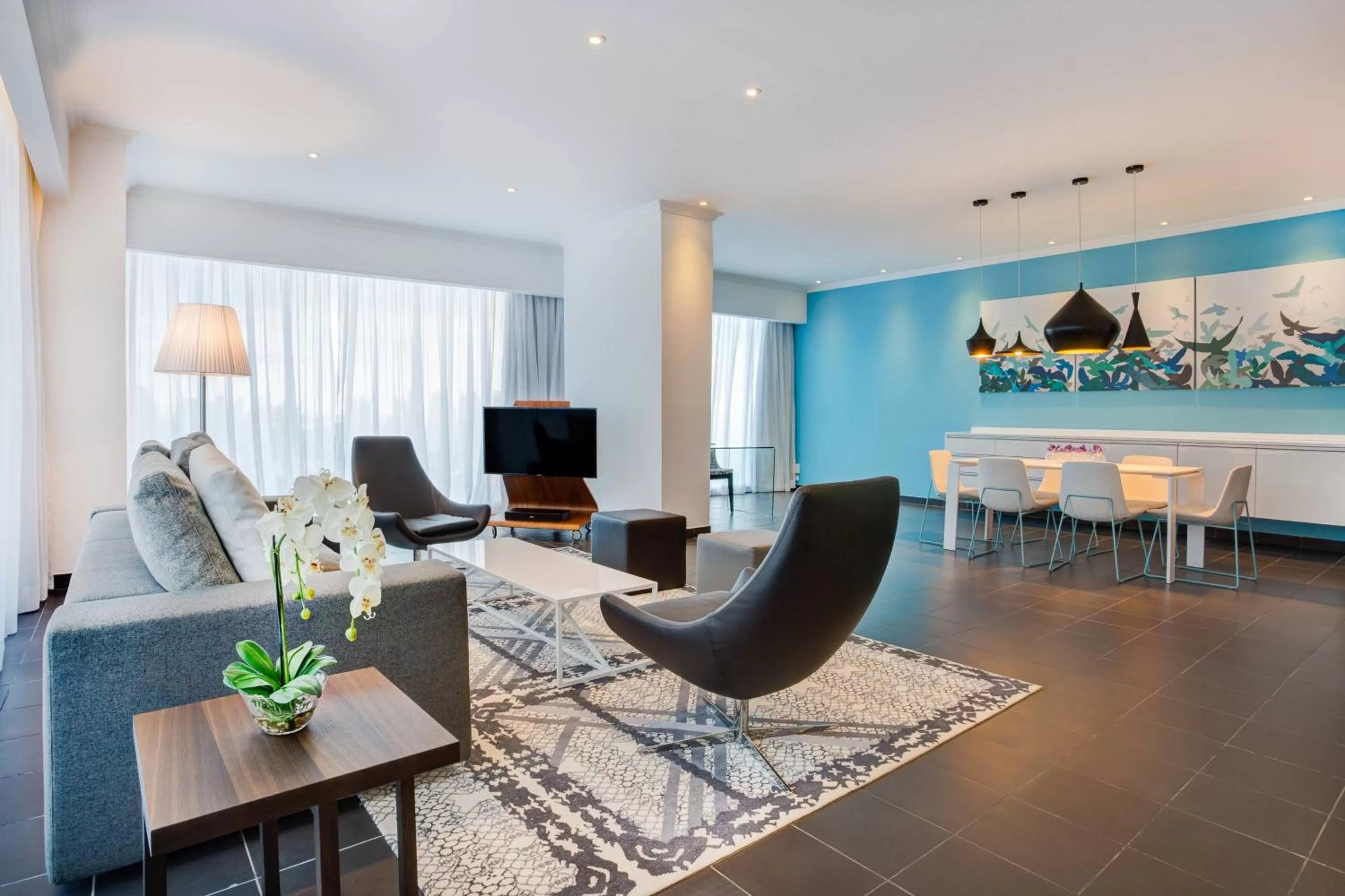 Two-Bedroom Apartment with City View in Sortis Hotel, Spa & Casino, Autograph Collection