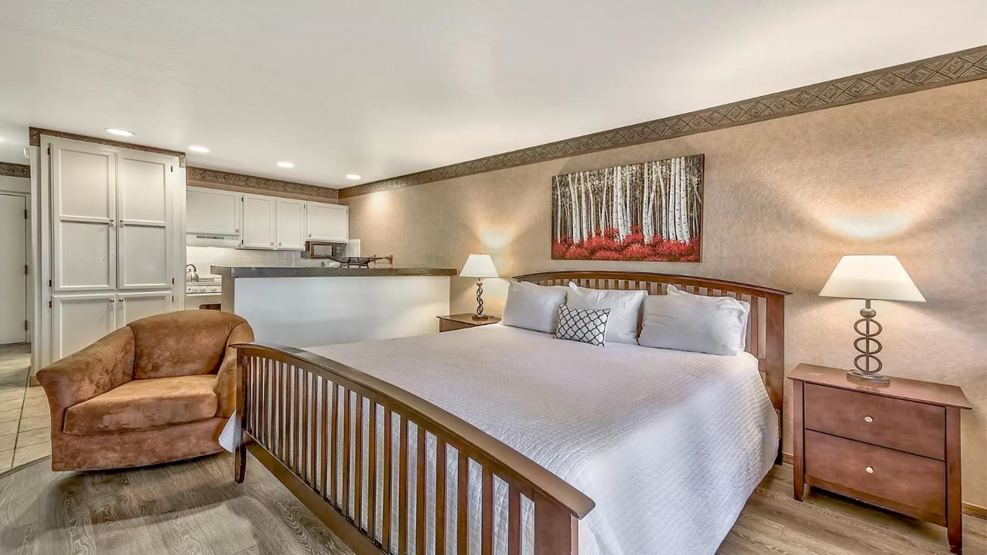 Bed in Lakeland Village at Heavenly