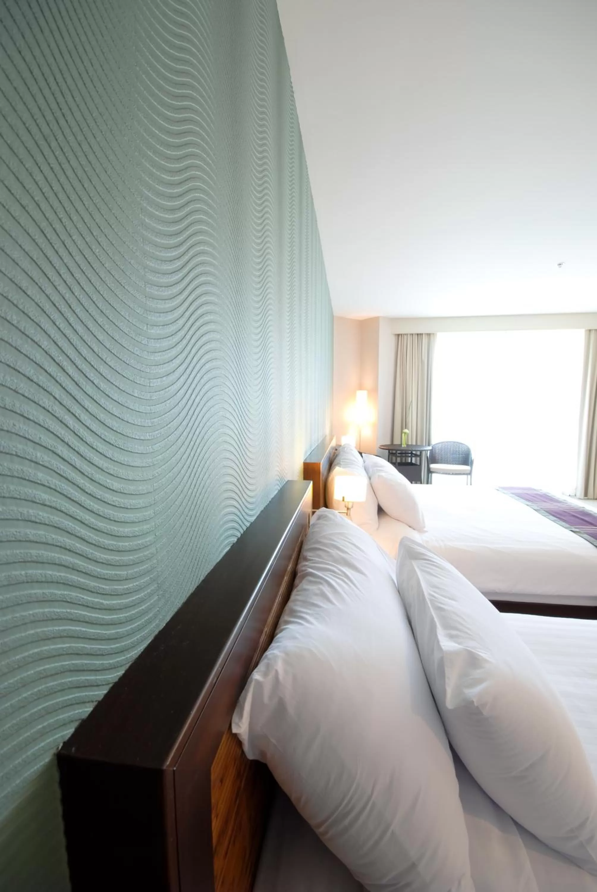 Decorative detail, Bed in Tara Mantra Cha-Am Resort